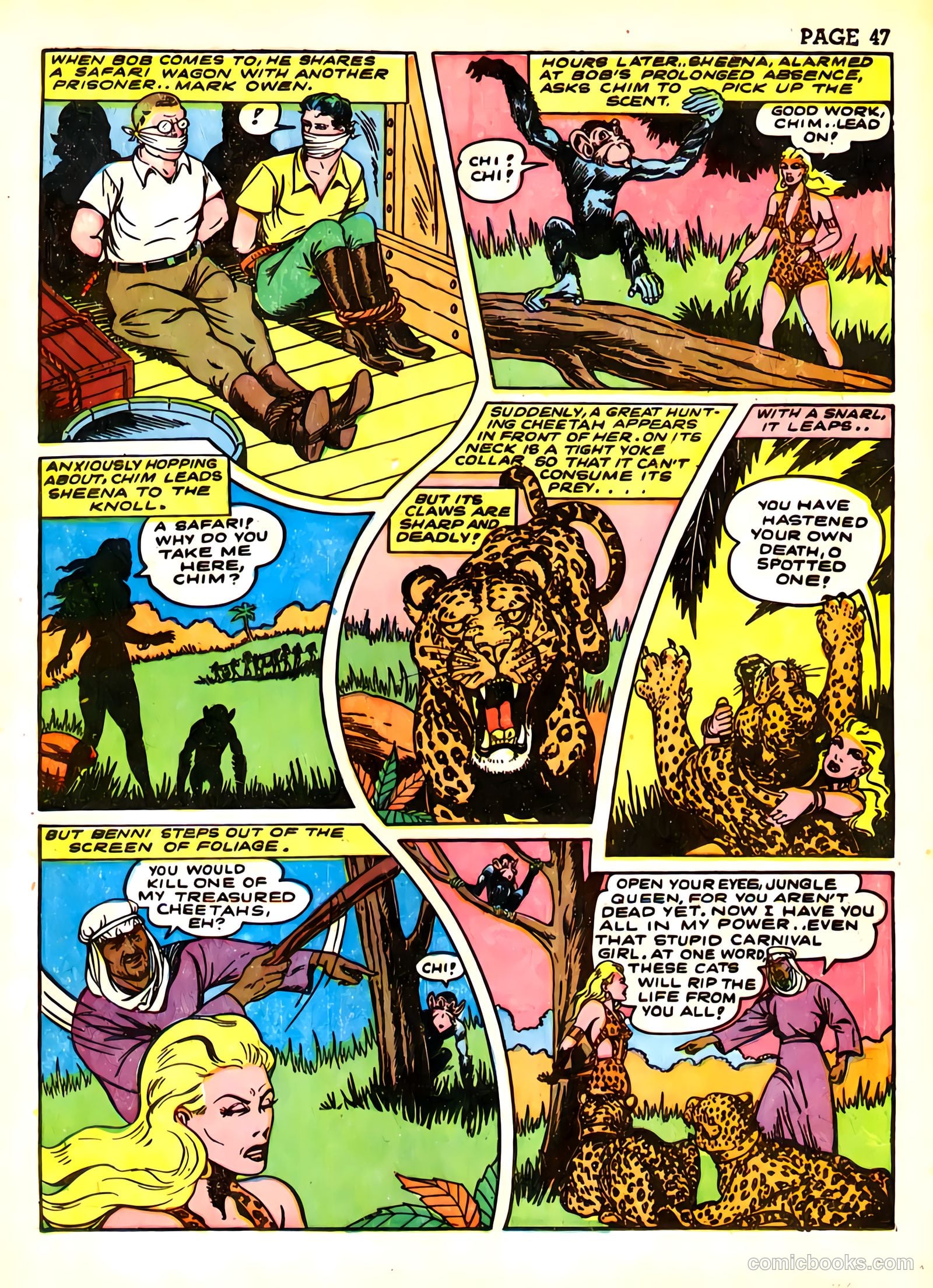 Sheena, Queen of the Jungle #3 — page 50 of 70