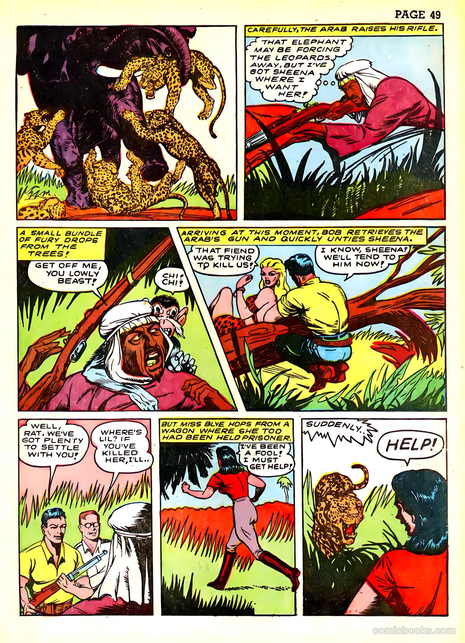 Sheena, Queen of the Jungle #3 — page 52 of 70
