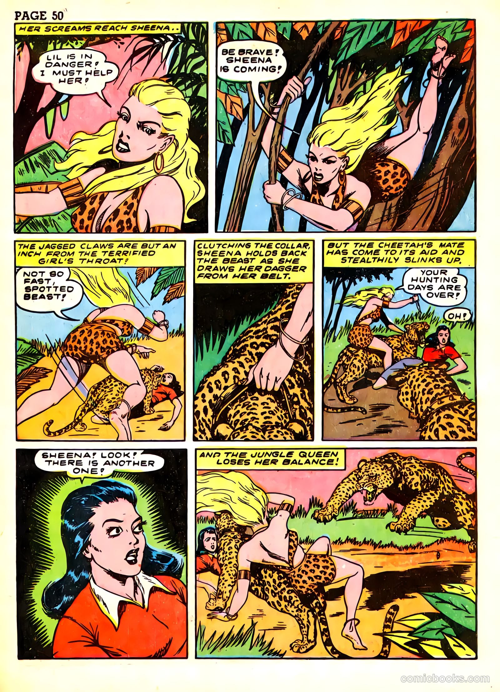 Sheena, Queen of the Jungle #3 — page 53 of 70