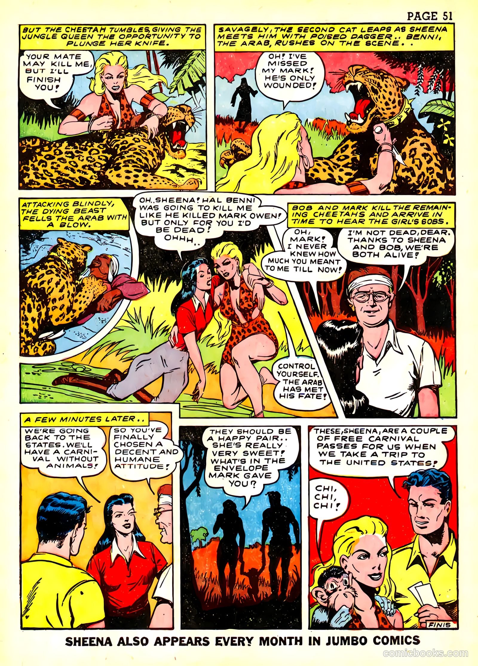 Sheena, Queen of the Jungle #3 — page 54 of 70