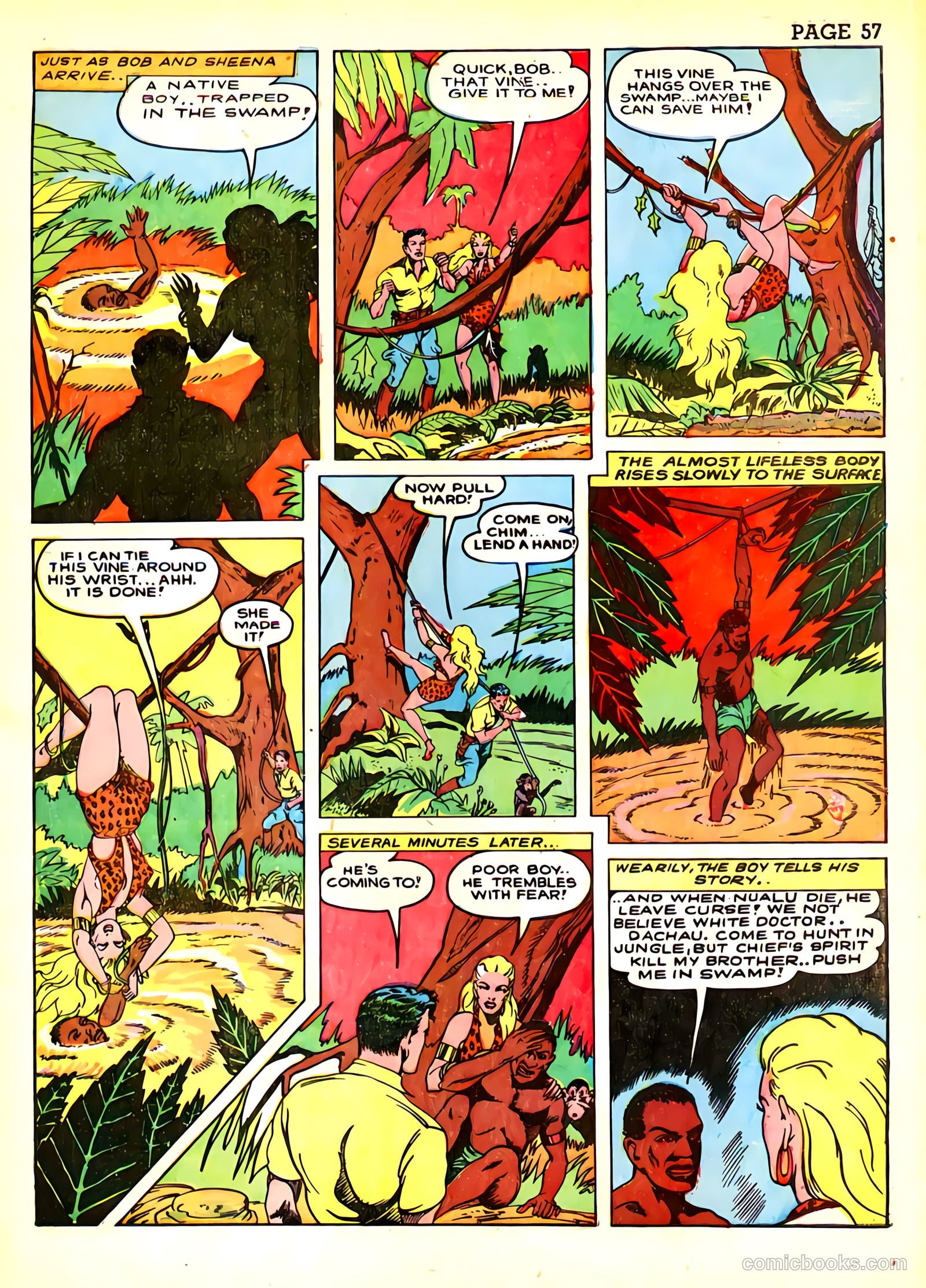 Sheena, Queen of the Jungle #3 — page 60 of 70