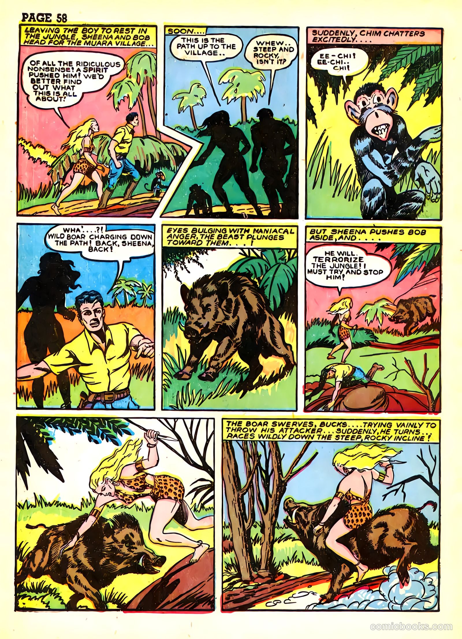 Sheena, Queen of the Jungle #3 — page 61 of 70