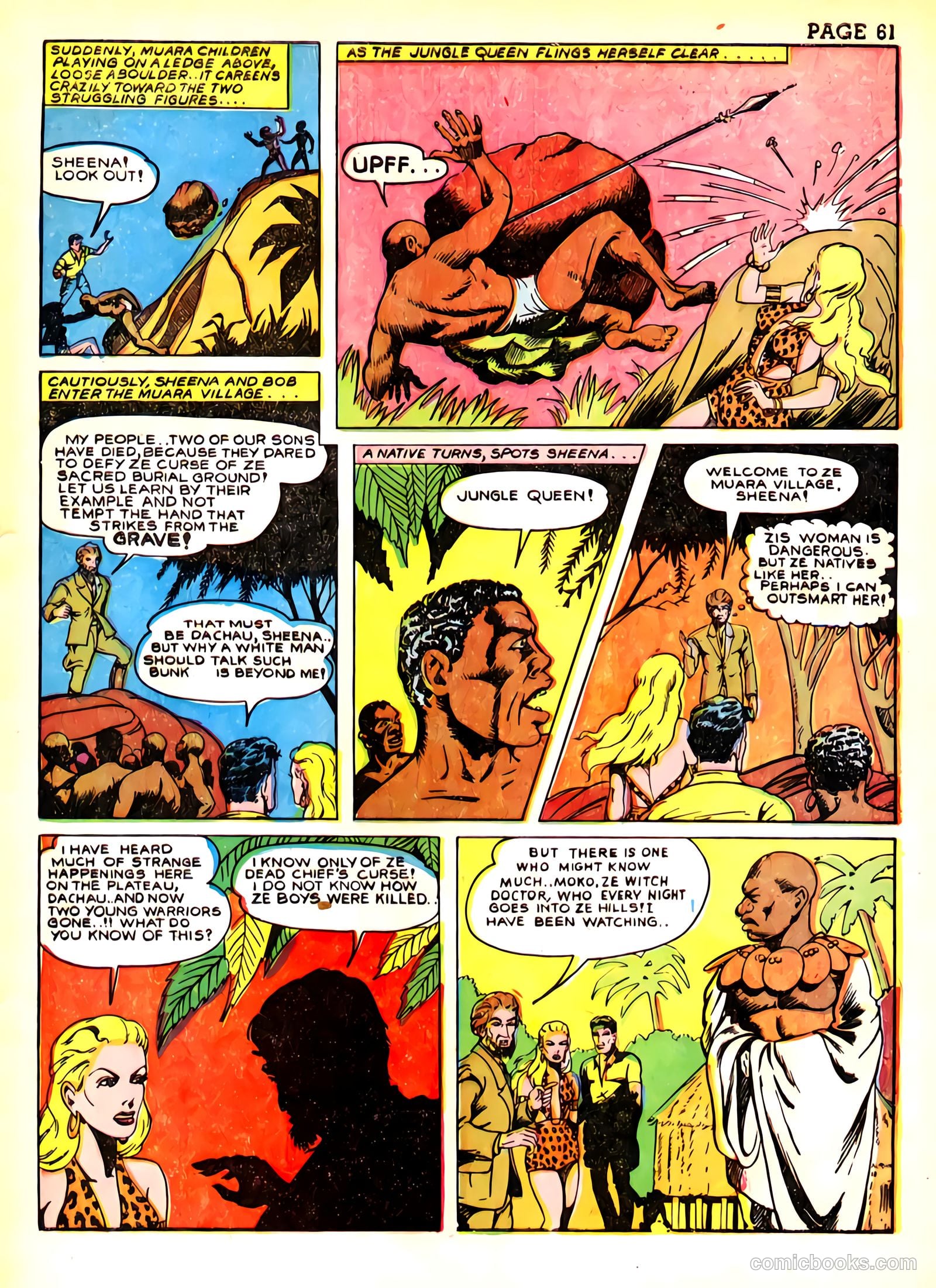 Sheena, Queen of the Jungle #3 — page 64 of 70