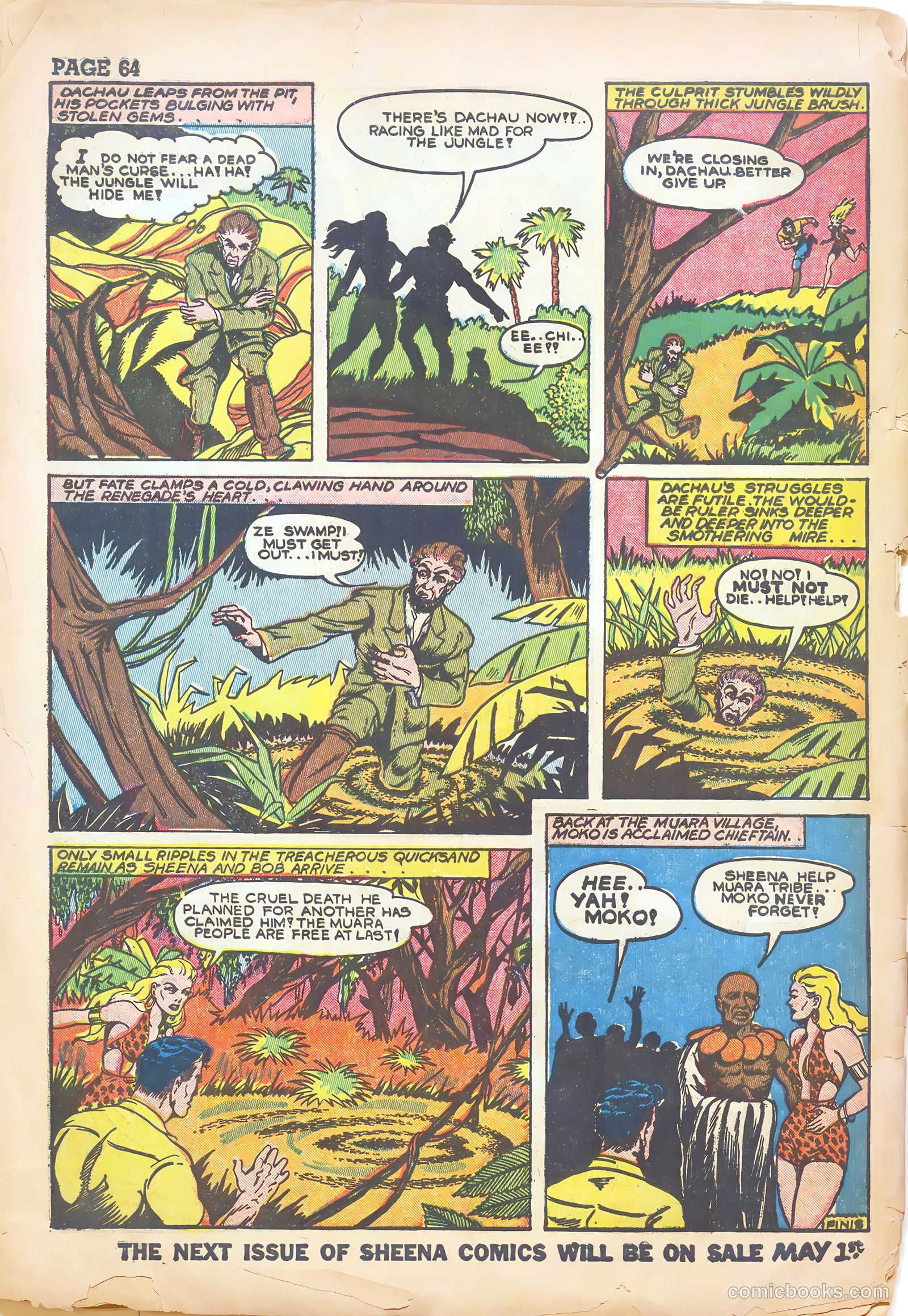Sheena, Queen of the Jungle #3 — page 67 of 70