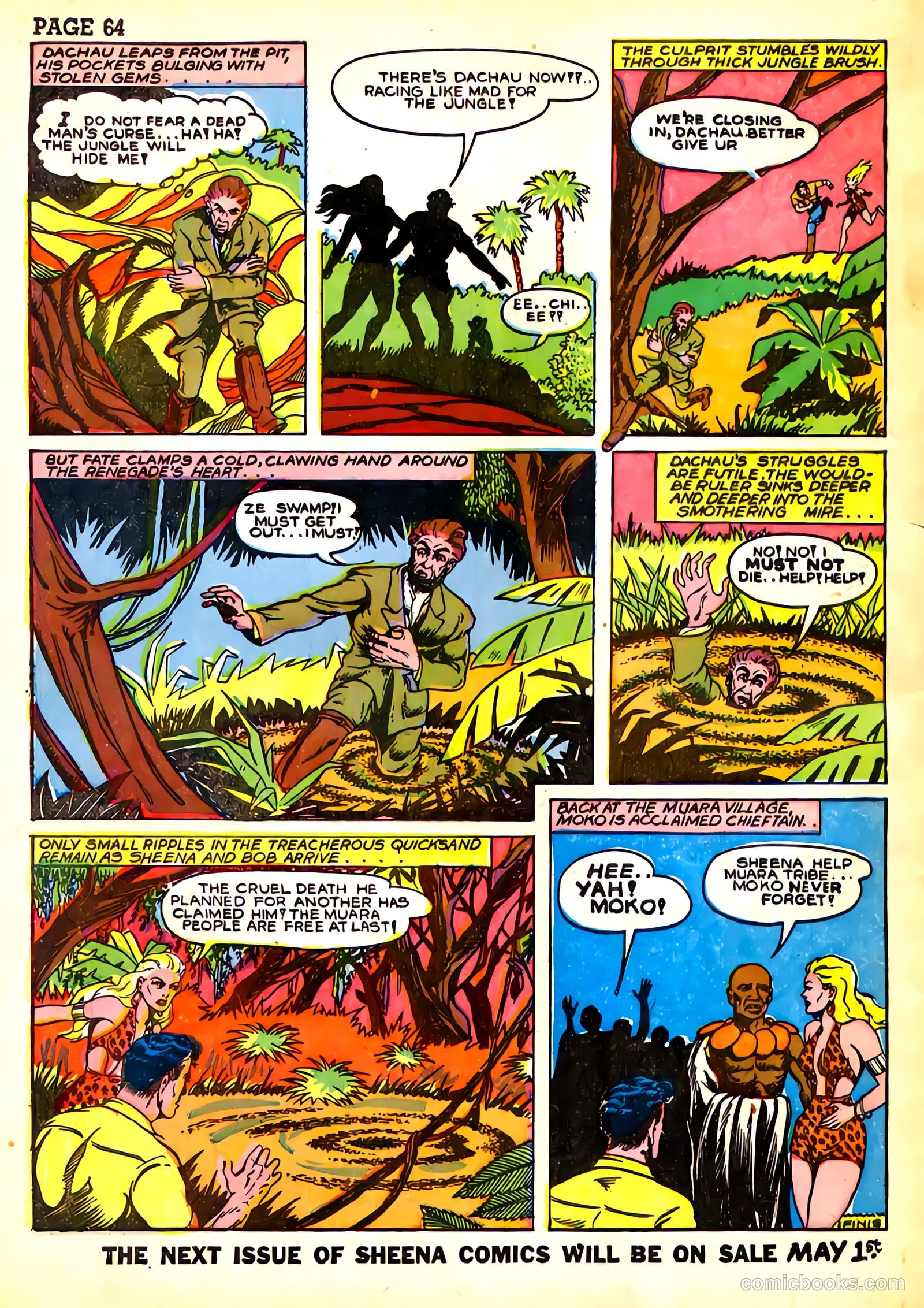 Sheena, Queen of the Jungle #3 — page 68 of 70