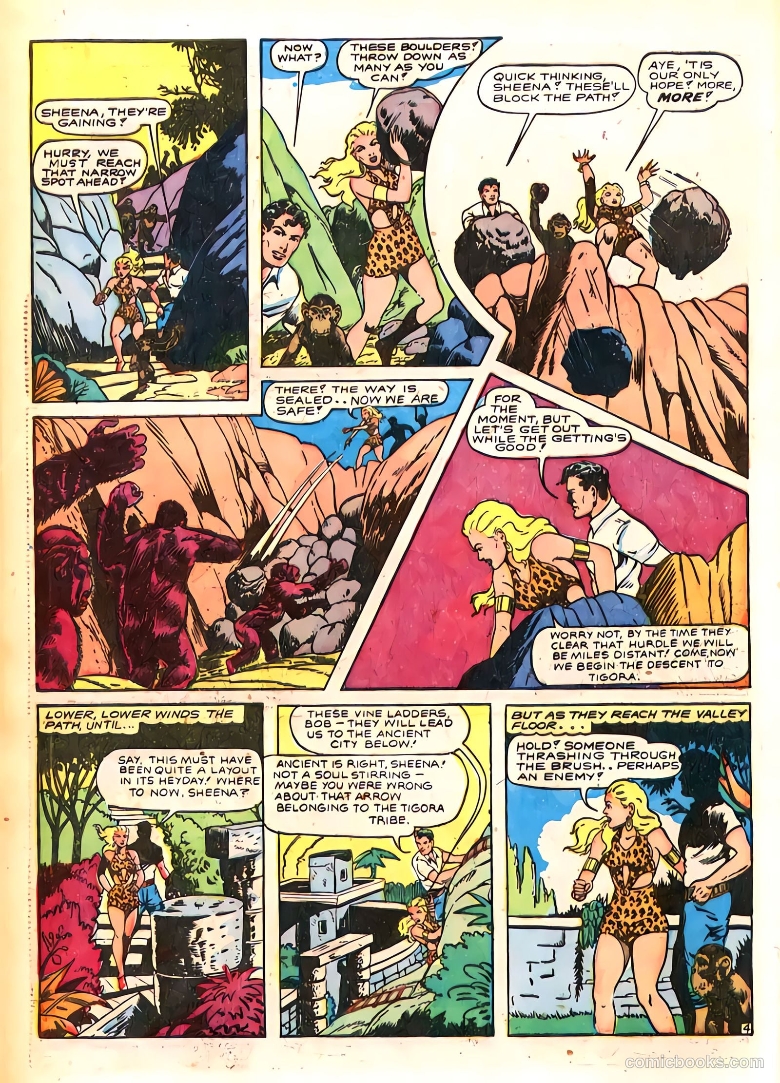 Sheena, Queen of the Jungle #4 — page 7 of 54
