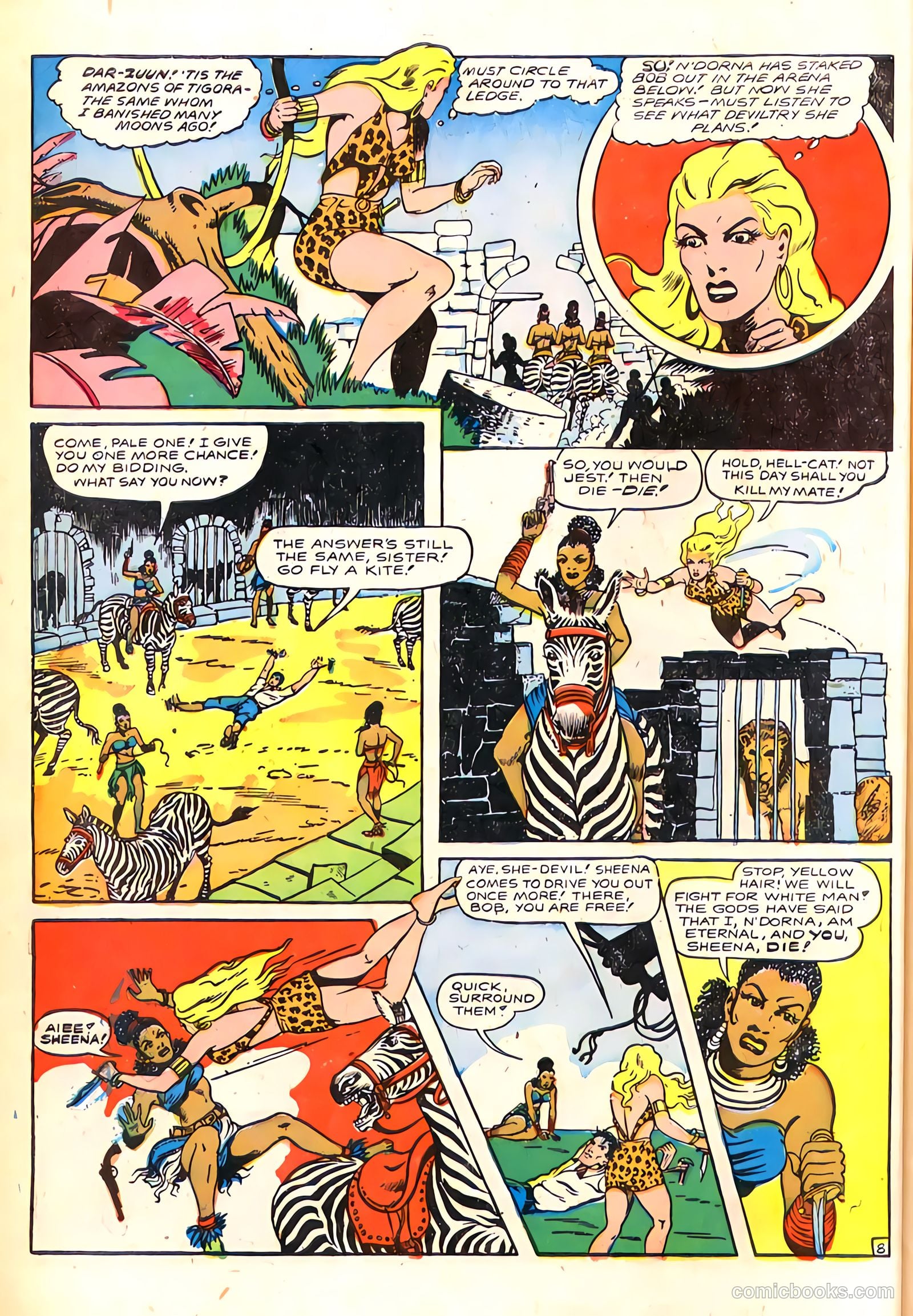 Sheena, Queen of the Jungle #4 — page 11 of 54