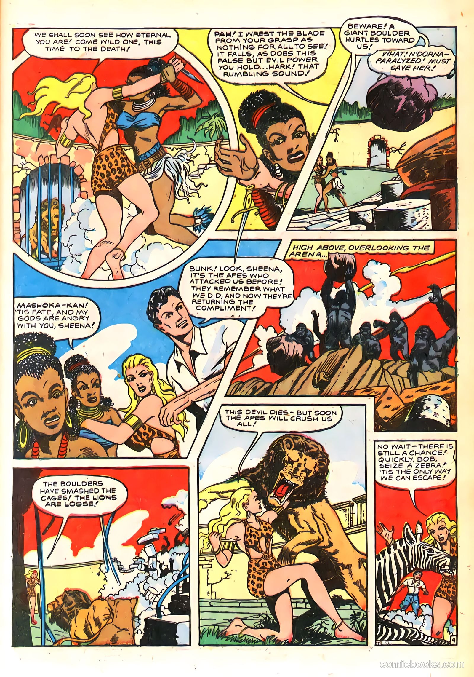 Sheena, Queen of the Jungle #4 — page 12 of 54