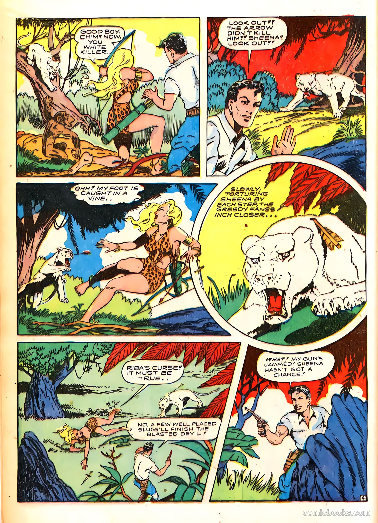 Sheena, Queen of the Jungle #4 — page 17 of 54