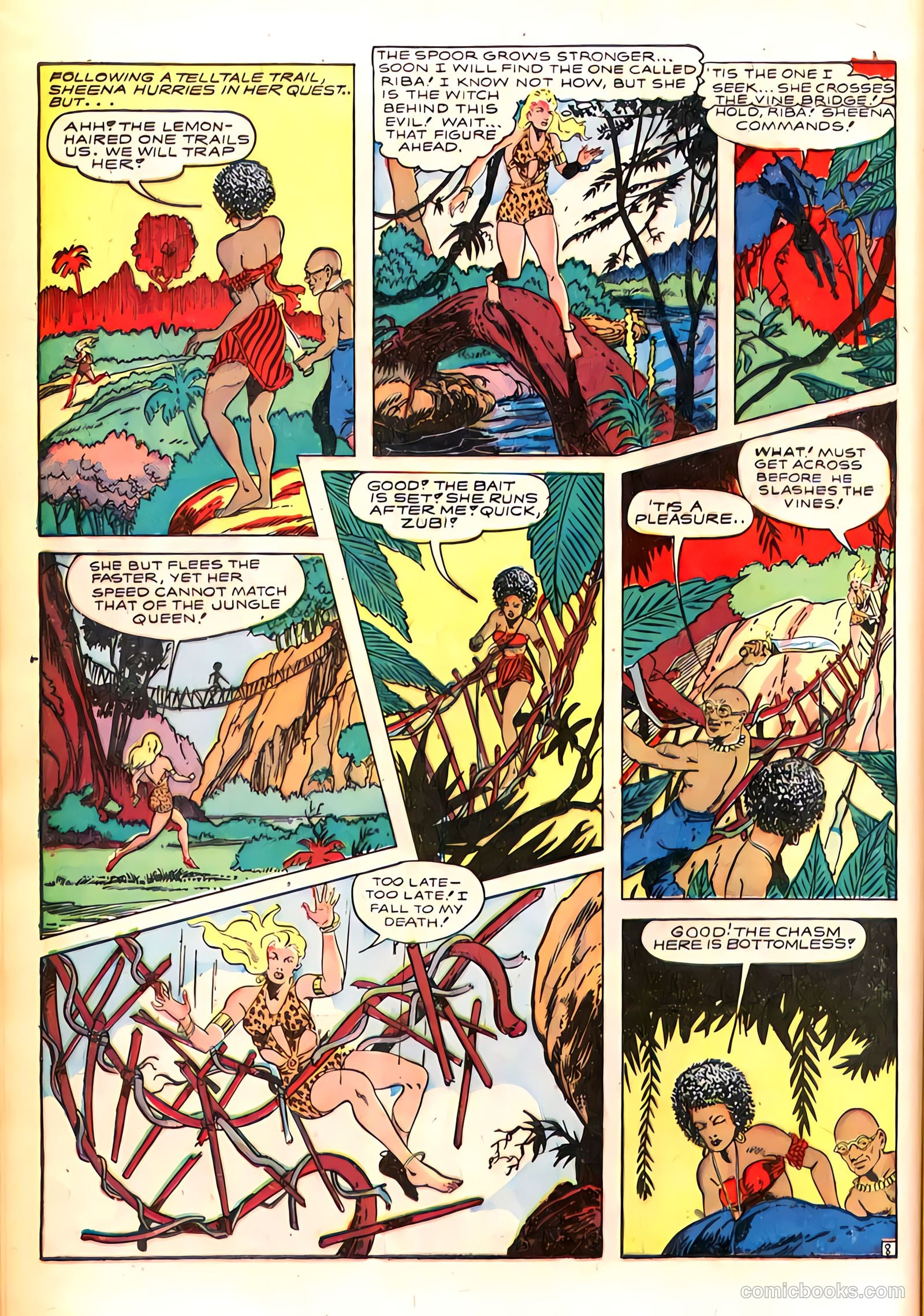 Sheena, Queen of the Jungle #4 — page 21 of 54