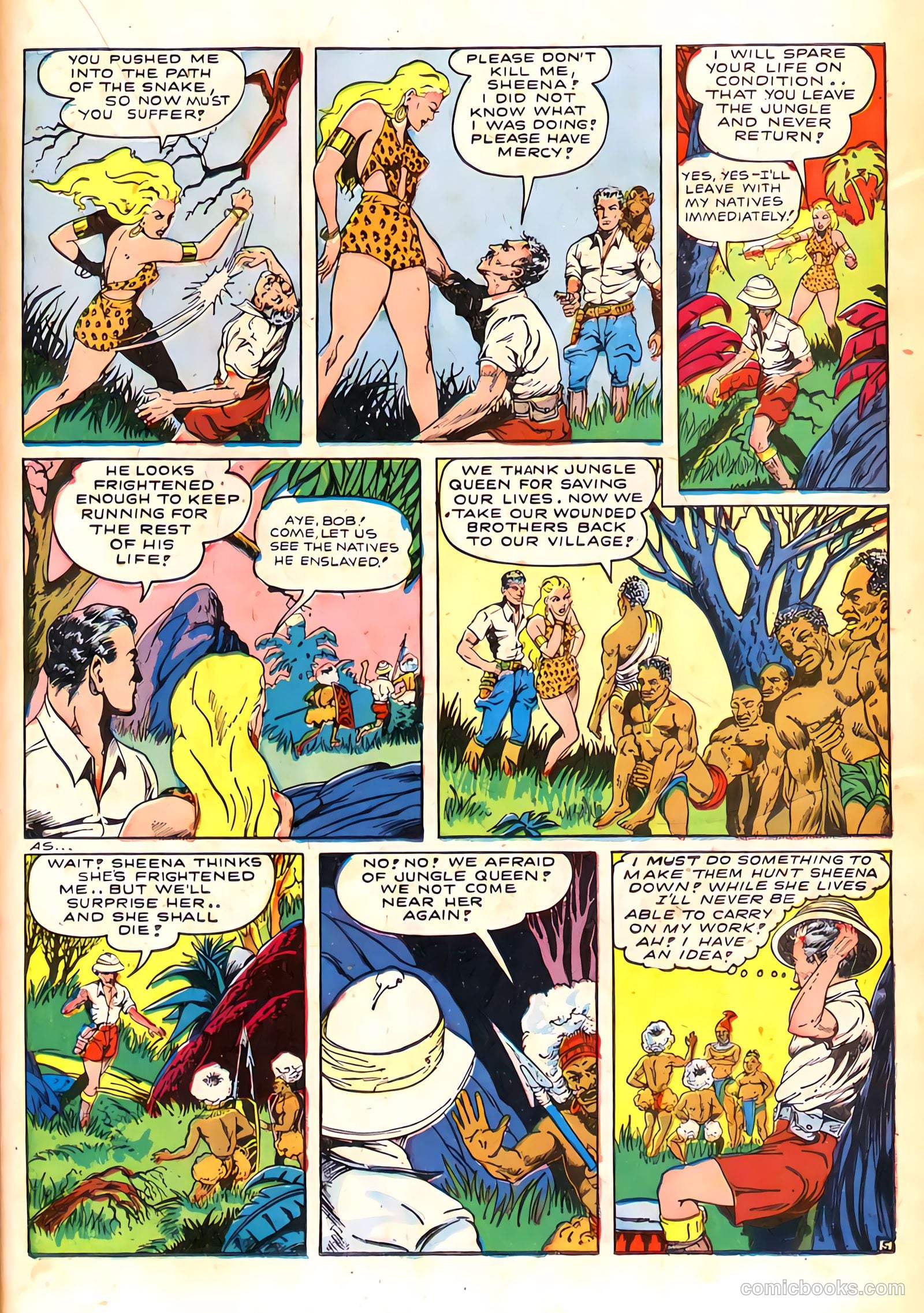 Sheena, Queen of the Jungle #4 — page 32 of 54