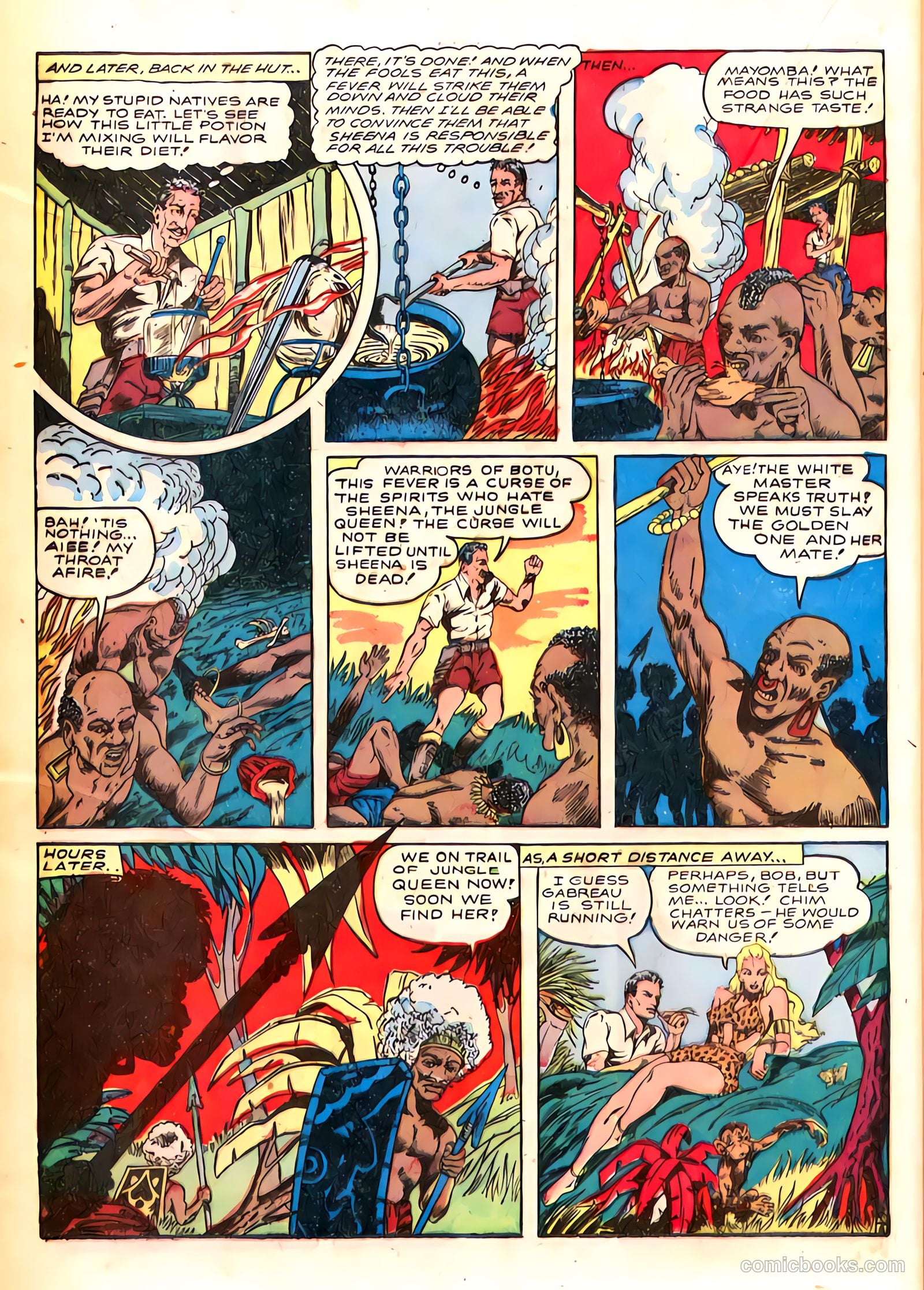 Sheena, Queen of the Jungle #4 — page 33 of 54
