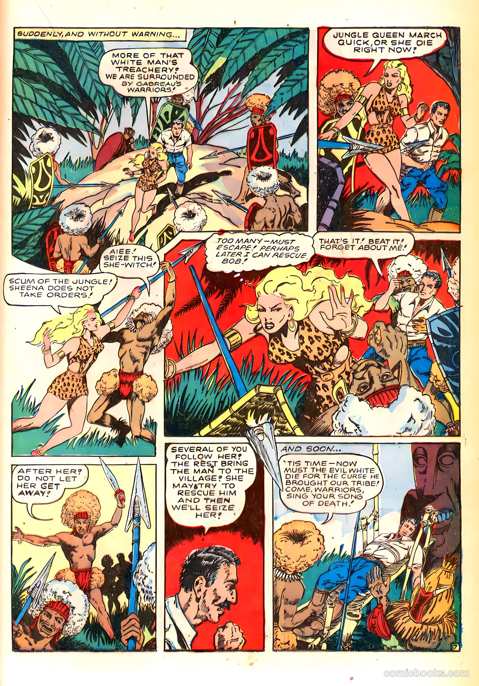 Sheena, Queen of the Jungle #4 — page 34 of 54