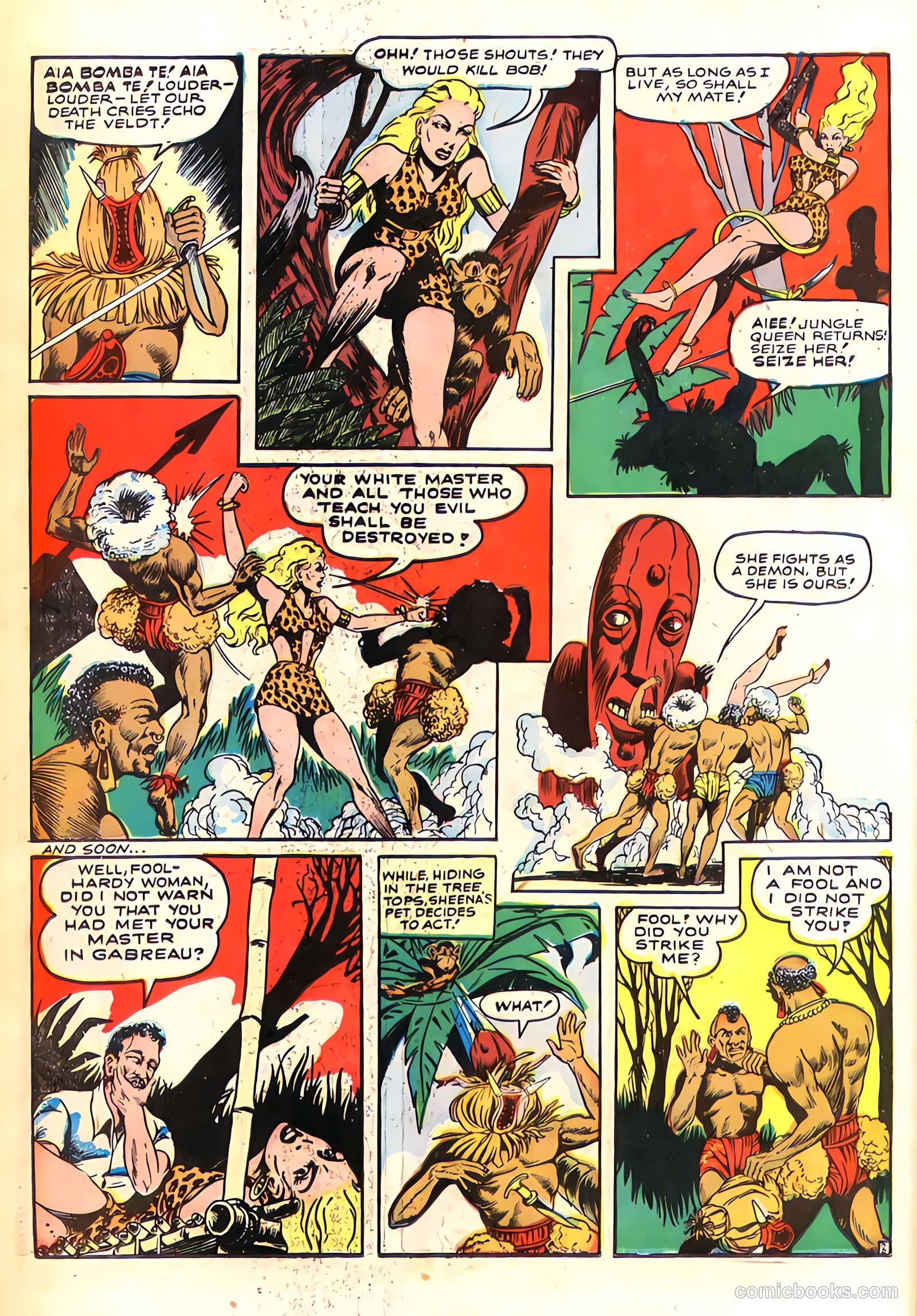 Sheena, Queen of the Jungle #4 — page 35 of 54