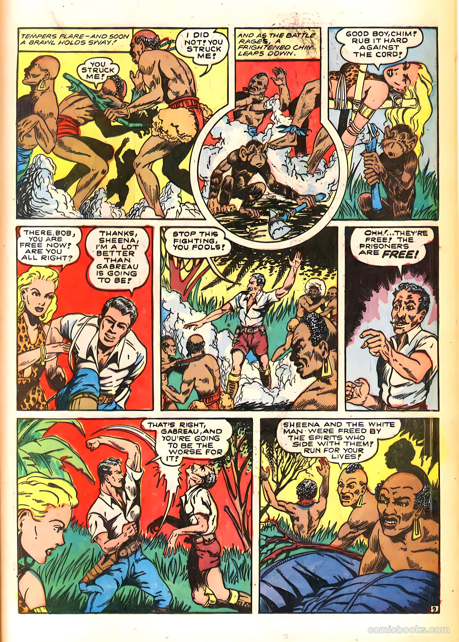 Sheena, Queen of the Jungle #4 — page 36 of 54