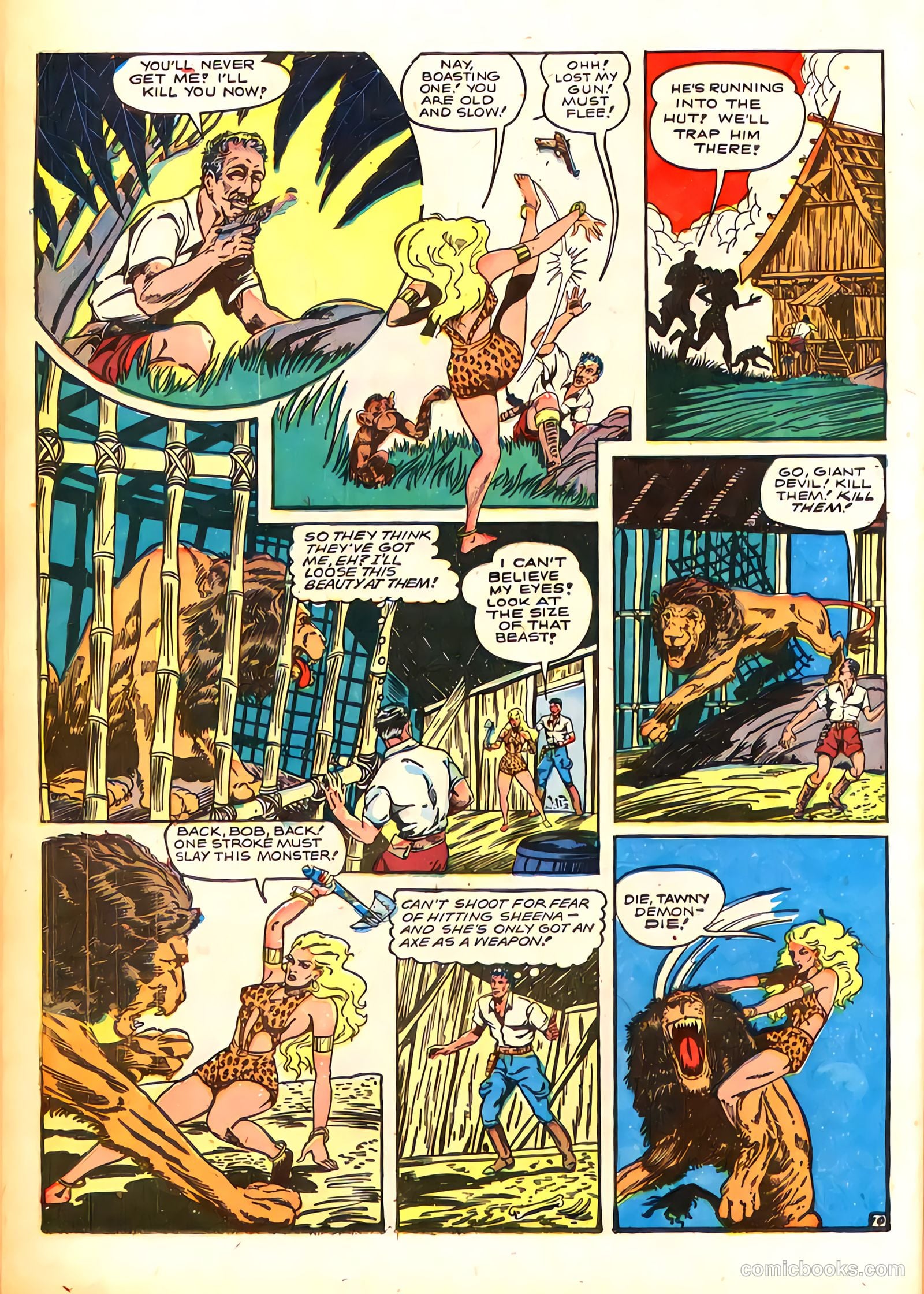 Sheena, Queen of the Jungle #4 — page 37 of 54