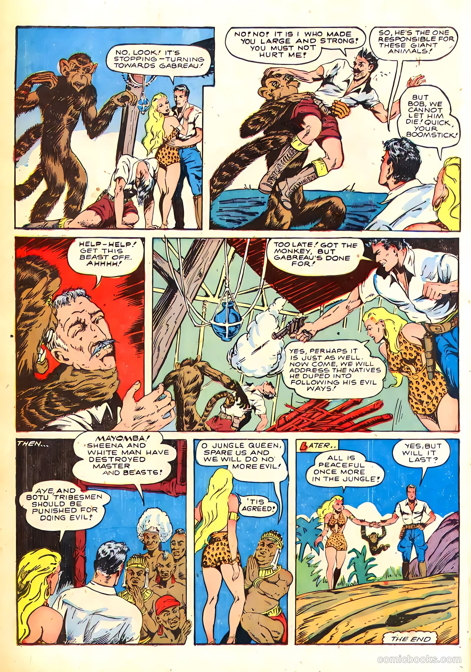 Sheena, Queen of the Jungle #4 — page 39 of 54