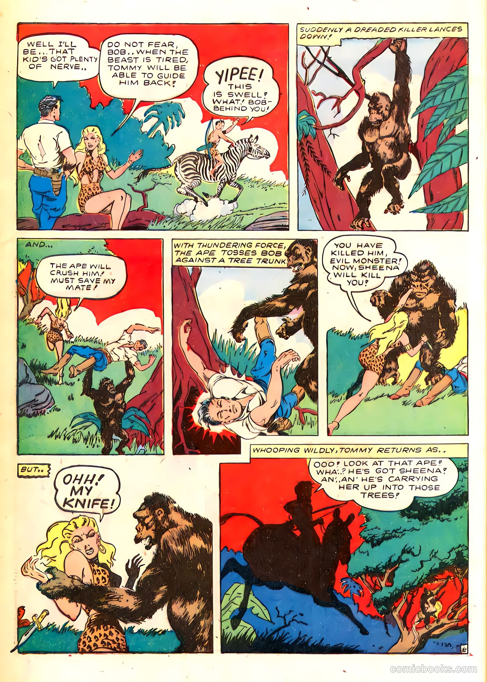 Sheena, Queen of the Jungle #4 — page 45 of 54