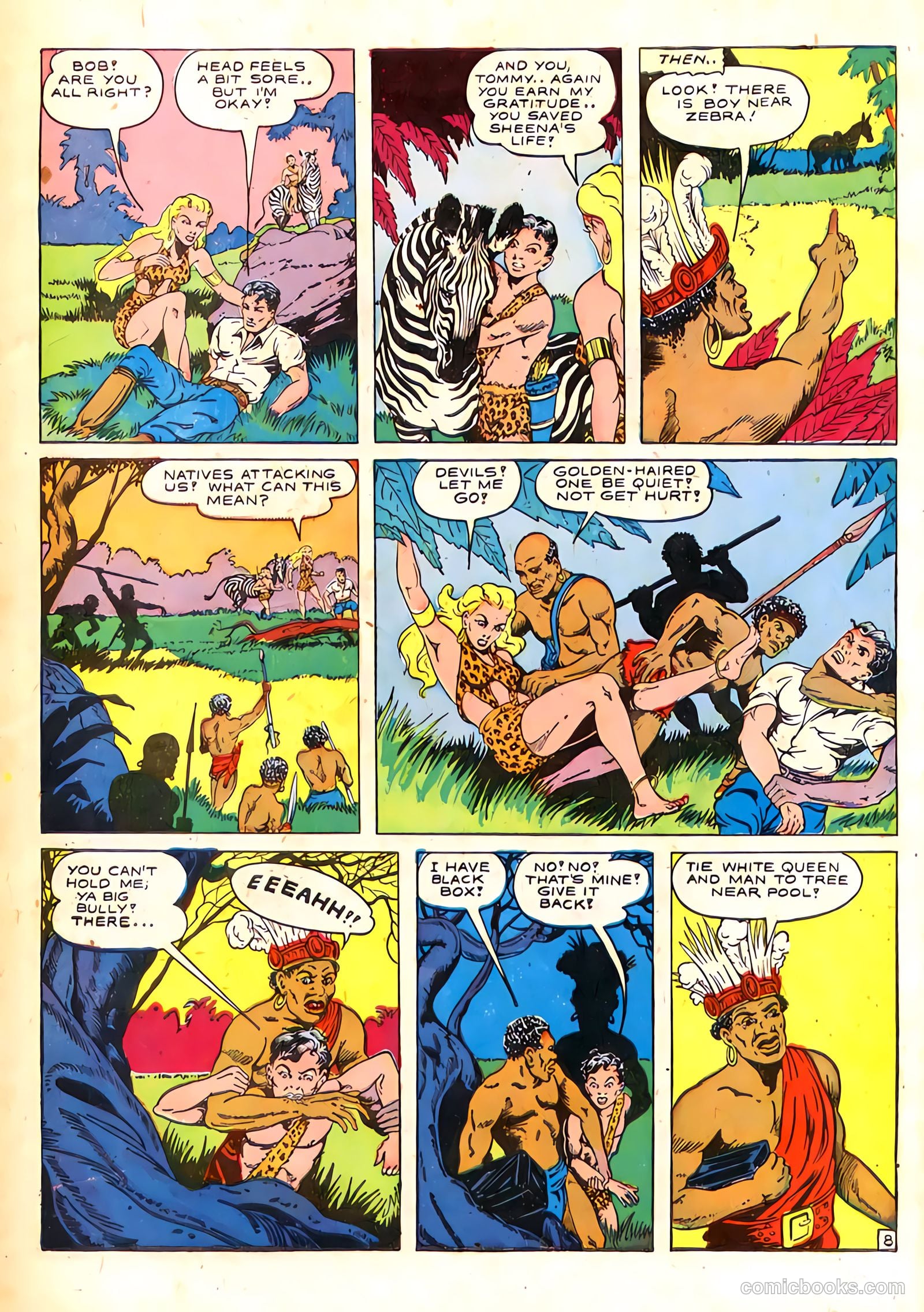 Sheena, Queen of the Jungle #4 — page 47 of 54