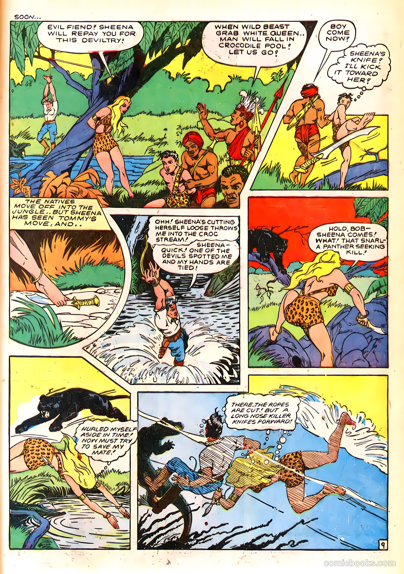 Sheena, Queen of the Jungle #4 — page 48 of 54