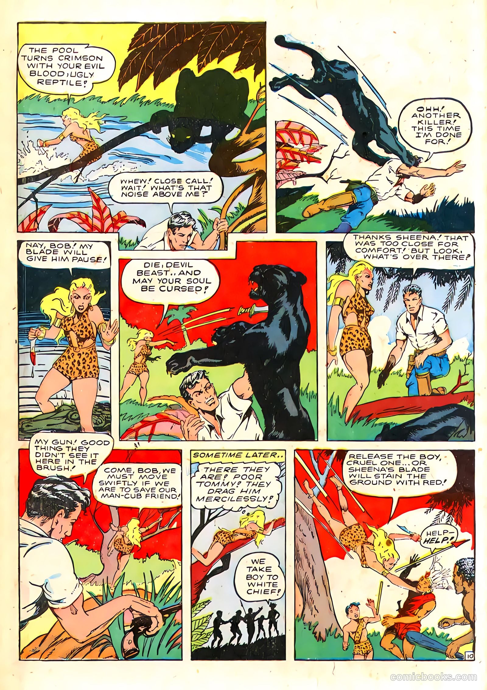 Sheena, Queen of the Jungle #4 — page 49 of 54