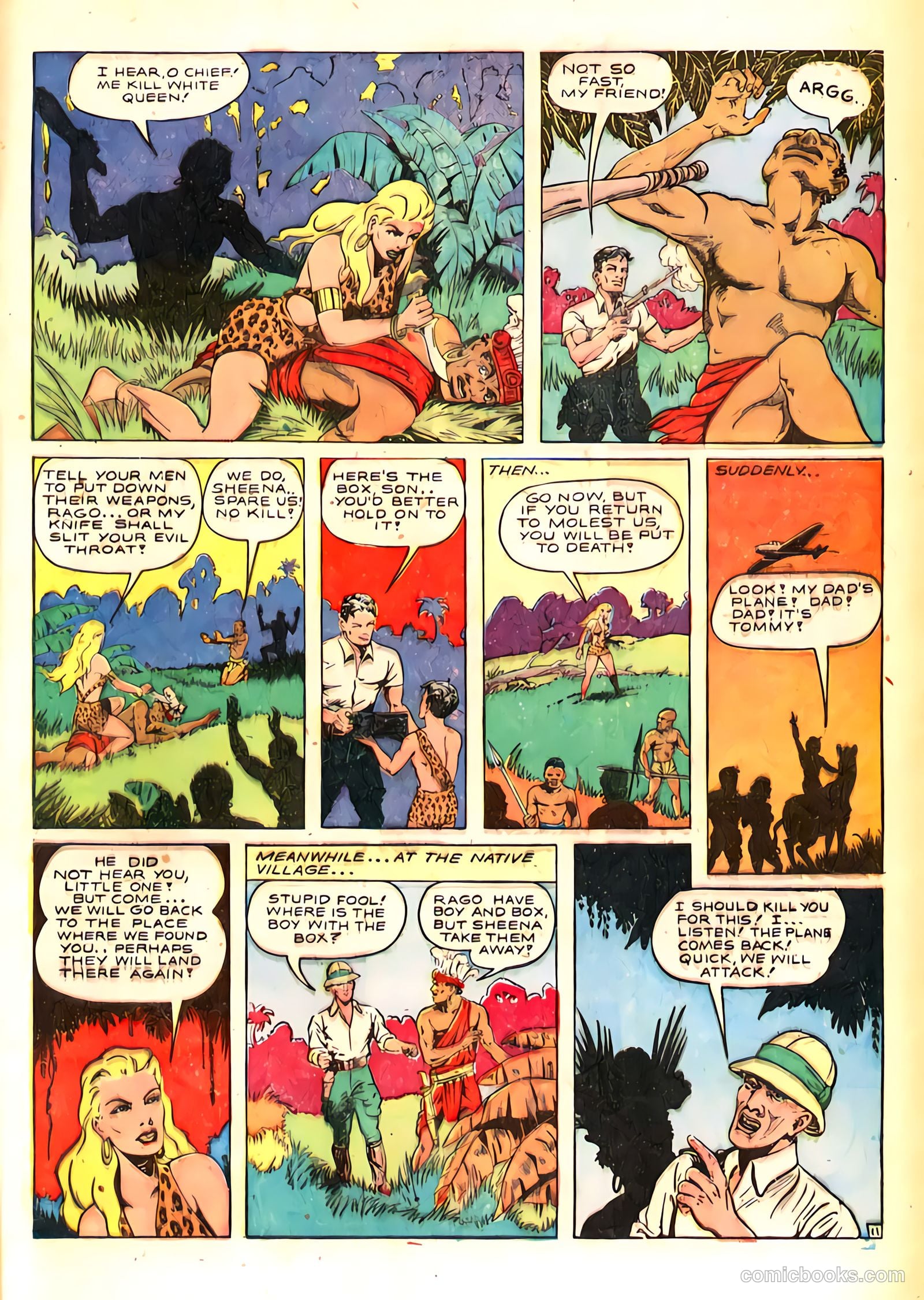 Sheena, Queen of the Jungle #4 — page 50 of 54