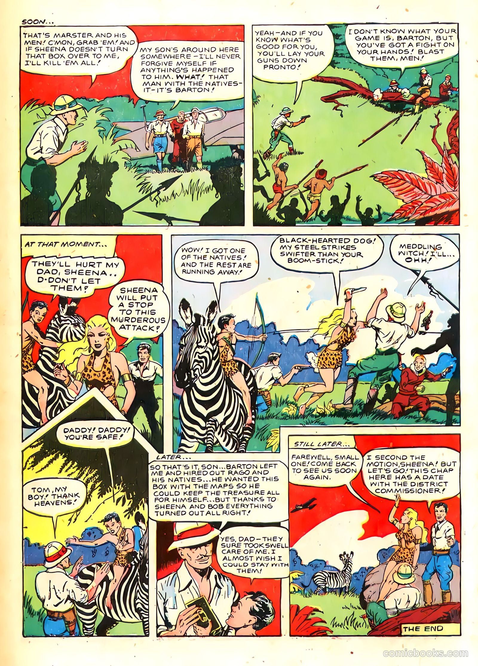 Sheena, Queen of the Jungle #4 — page 51 of 54