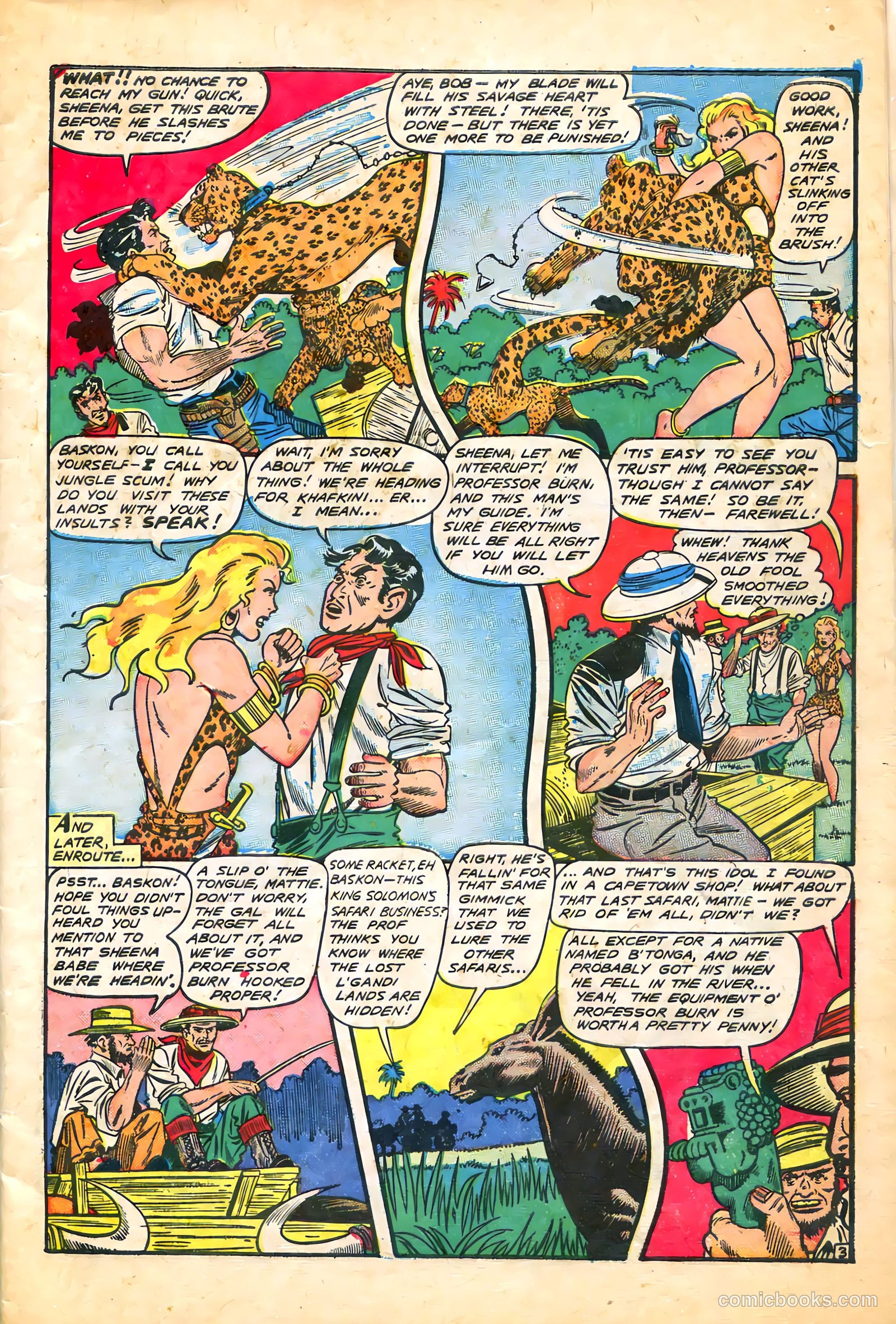 Sheena, Queen of the Jungle #5 — page 5 of 52