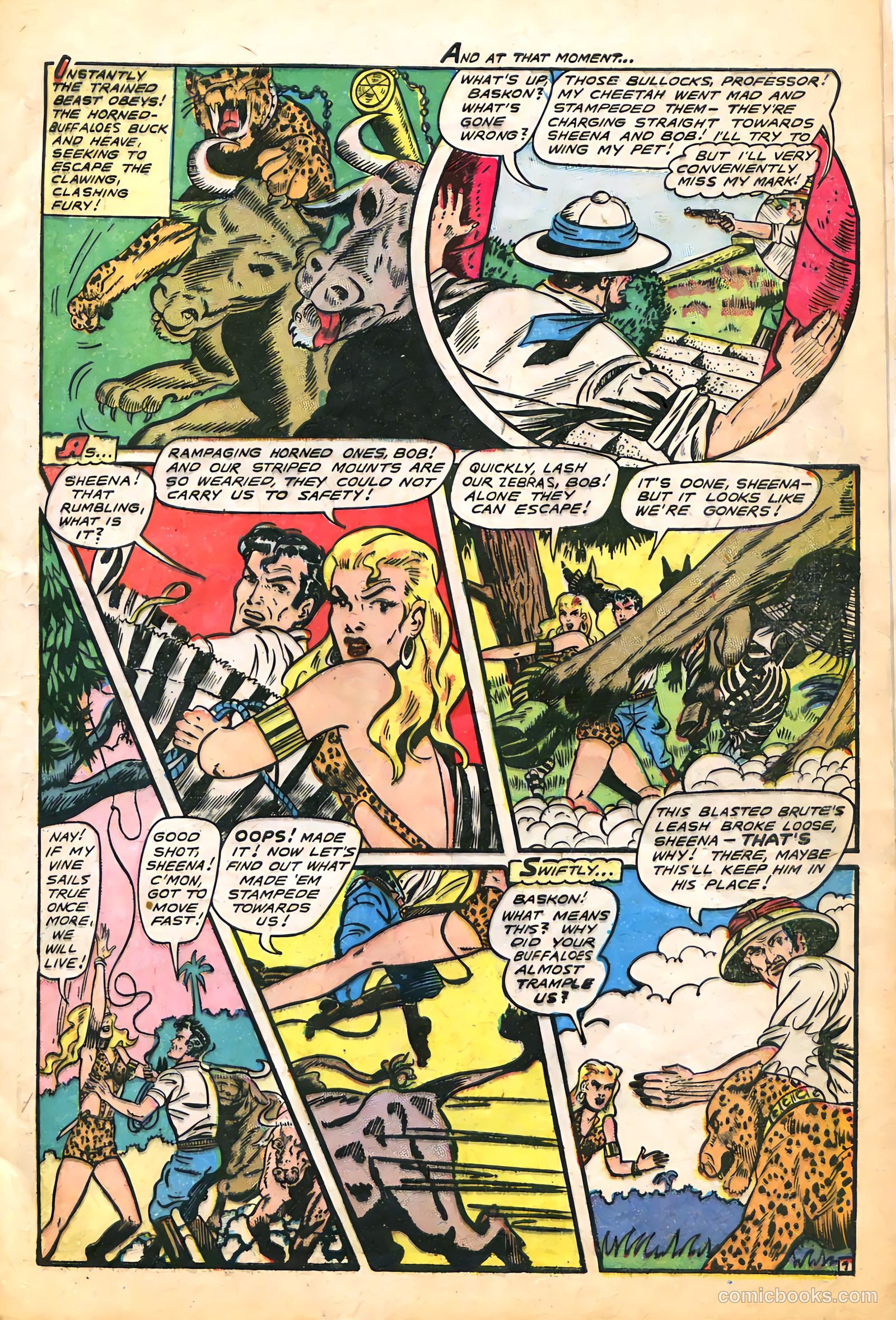 Sheena, Queen of the Jungle #5 — page 9 of 52