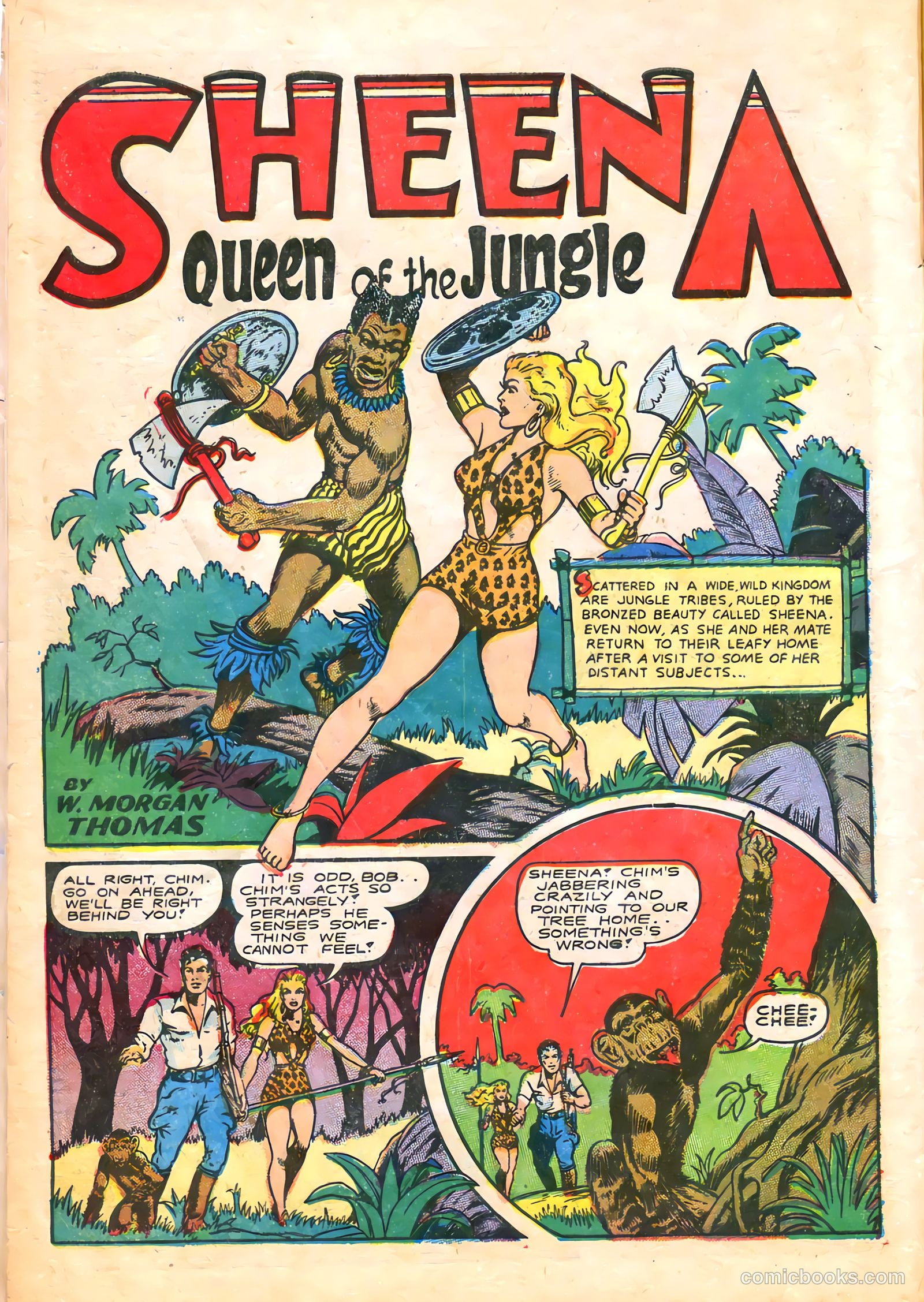 Sheena, Queen of the Jungle #5 — page 14 of 52