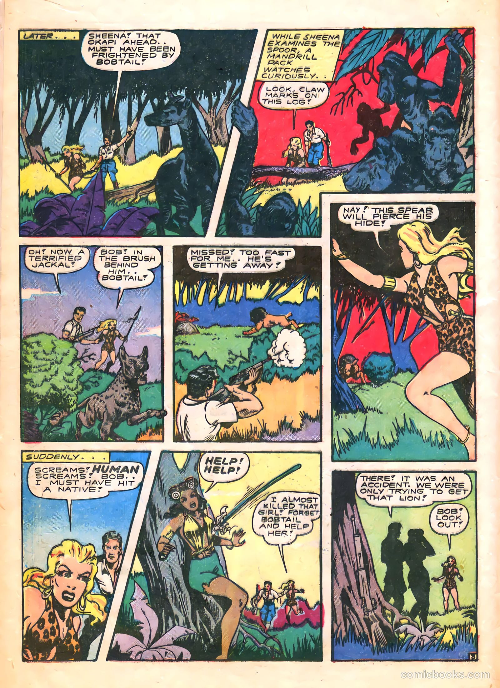 Sheena, Queen of the Jungle #5 — page 16 of 52