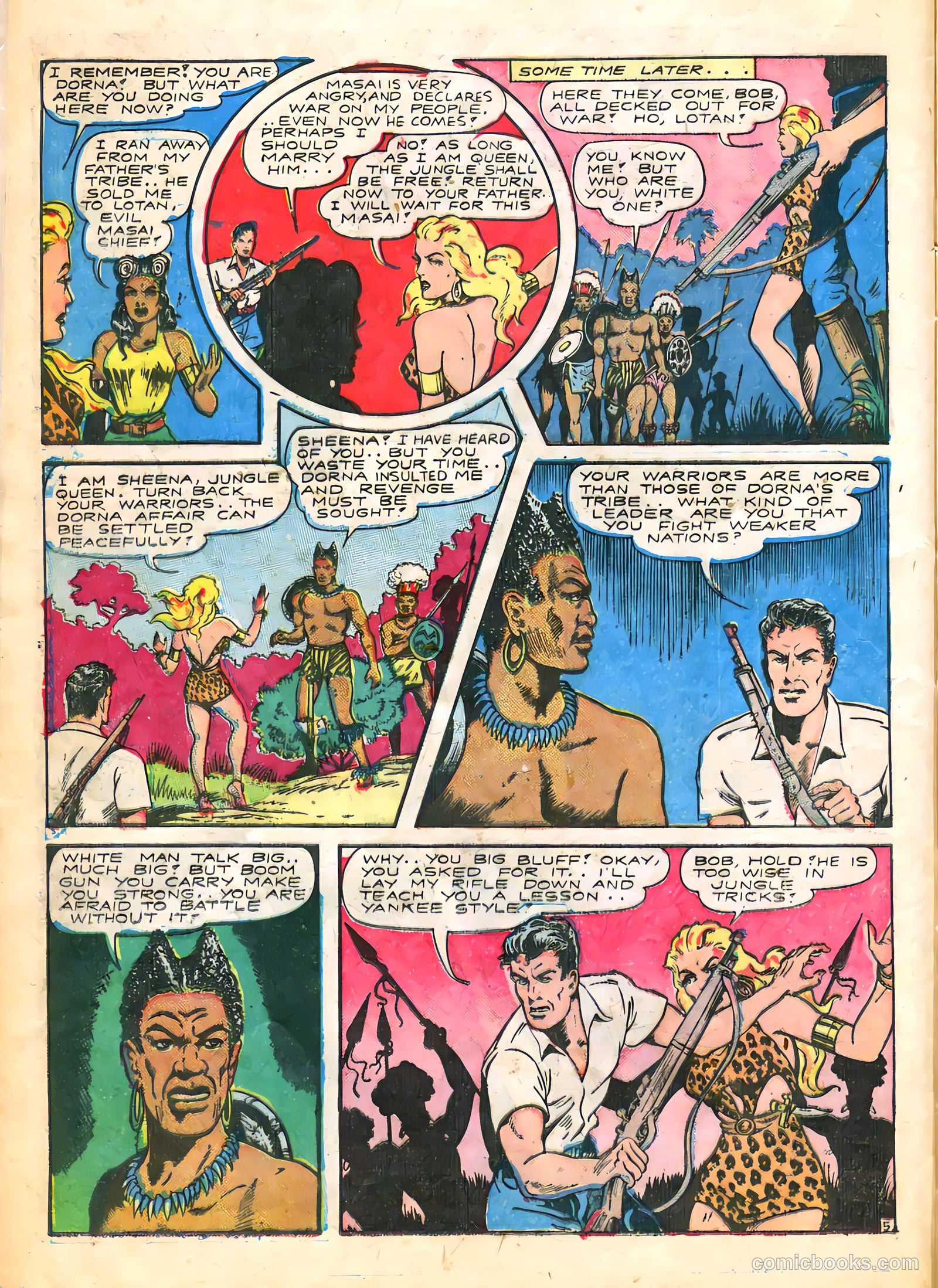 Sheena, Queen of the Jungle #5 — page 18 of 52