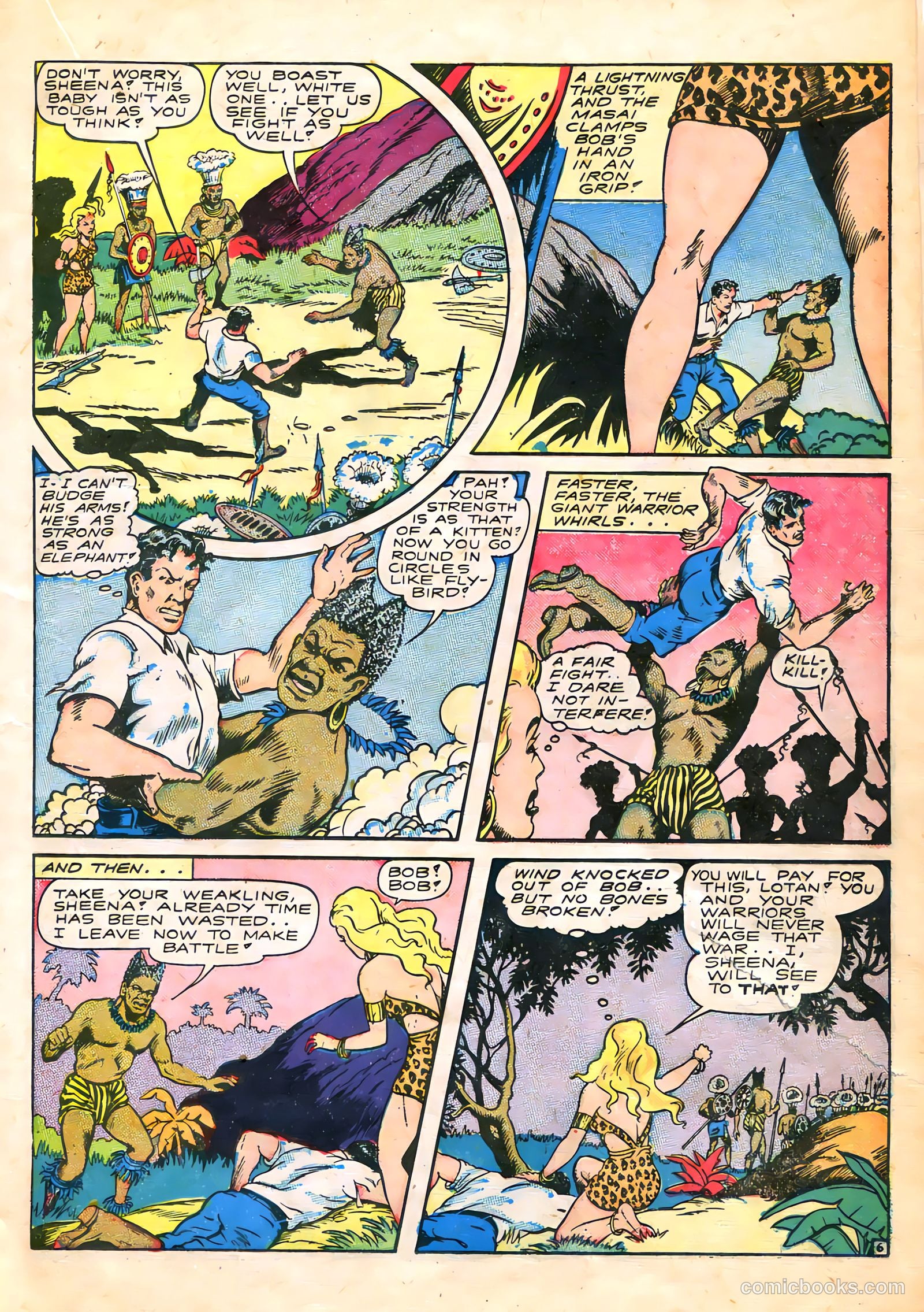 Sheena, Queen of the Jungle #5 — page 19 of 52