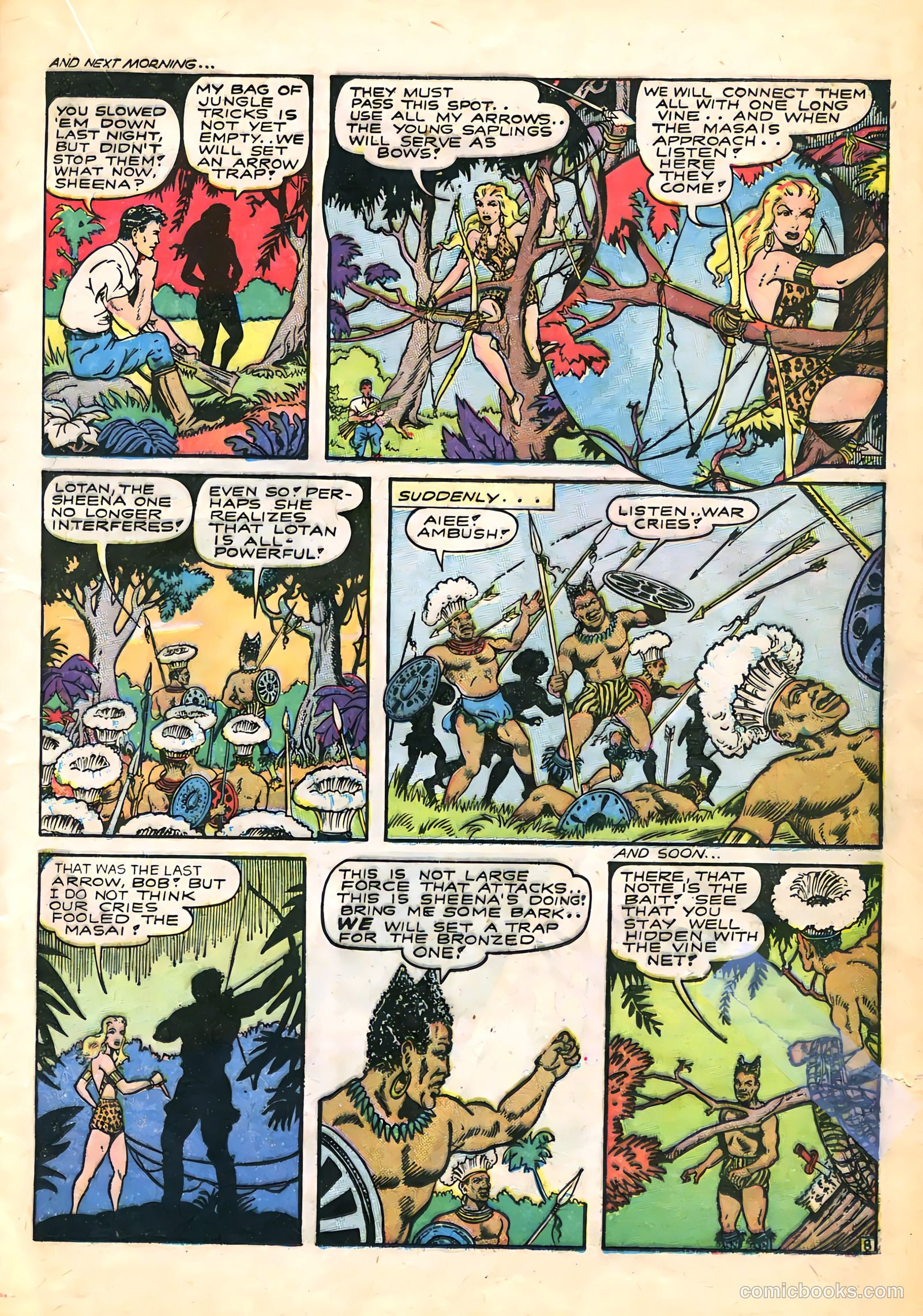 Sheena, Queen of the Jungle #5 — page 21 of 52