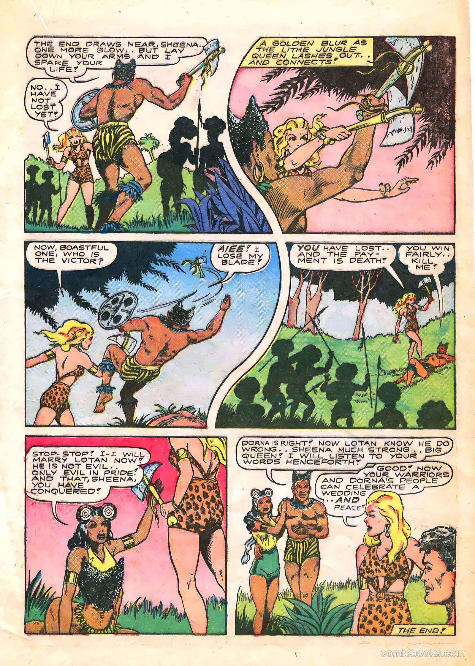 Sheena, Queen of the Jungle #5 — page 25 of 52