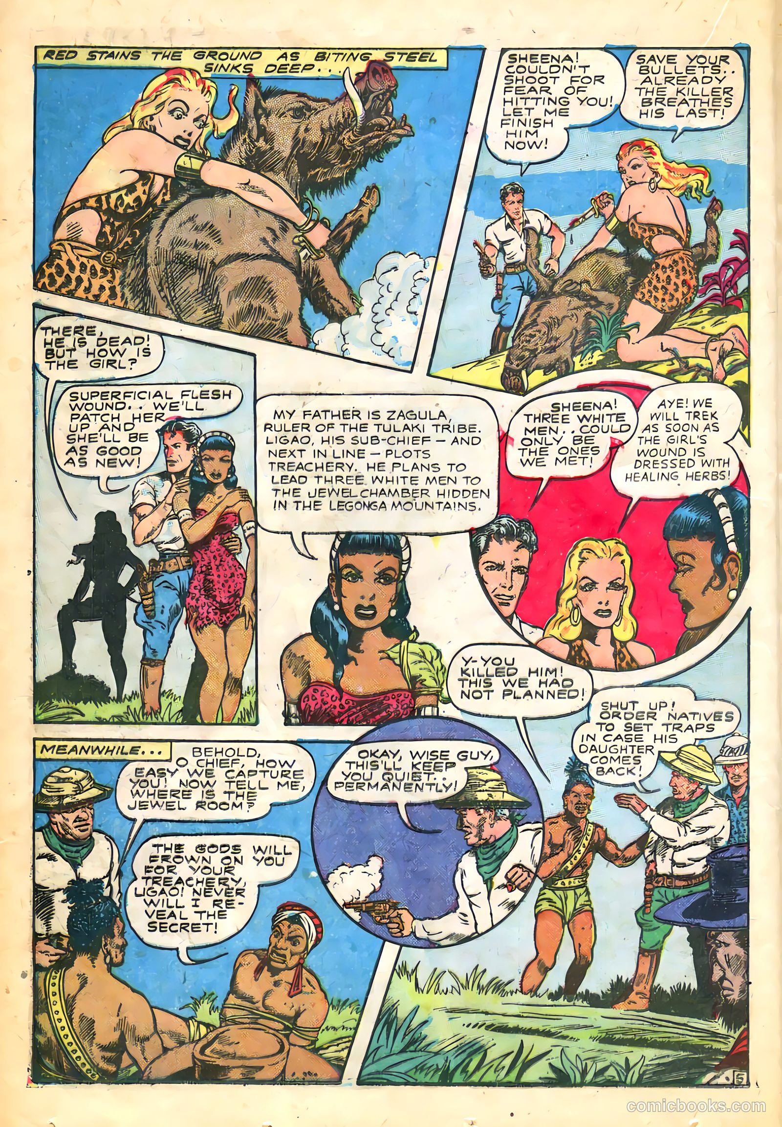 Sheena, Queen of the Jungle #5 — page 30 of 52