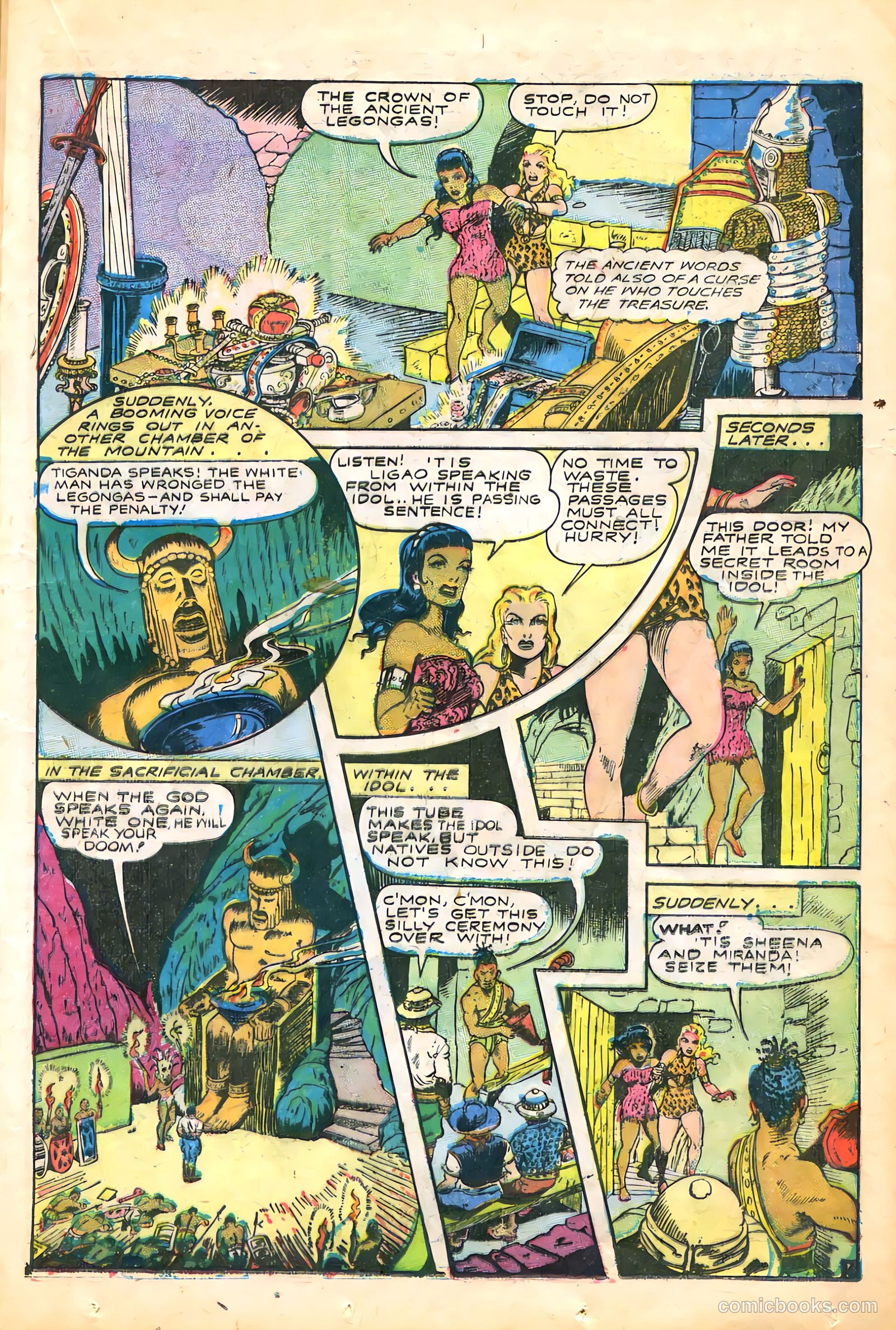 Sheena, Queen of the Jungle #5 — page 35 of 52