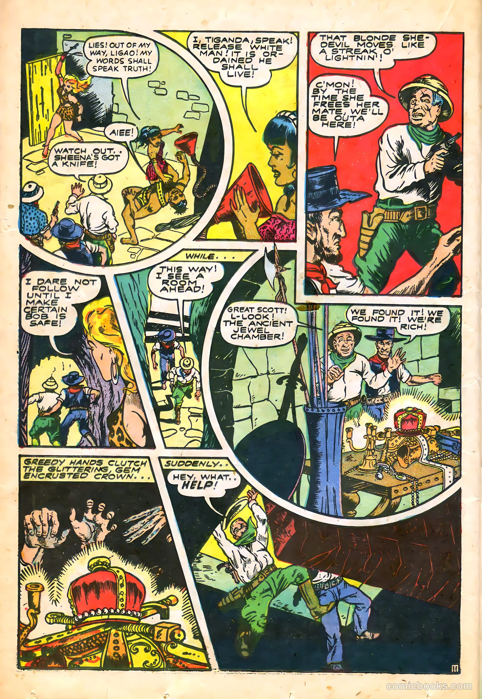 Sheena, Queen of the Jungle #5 — page 36 of 52