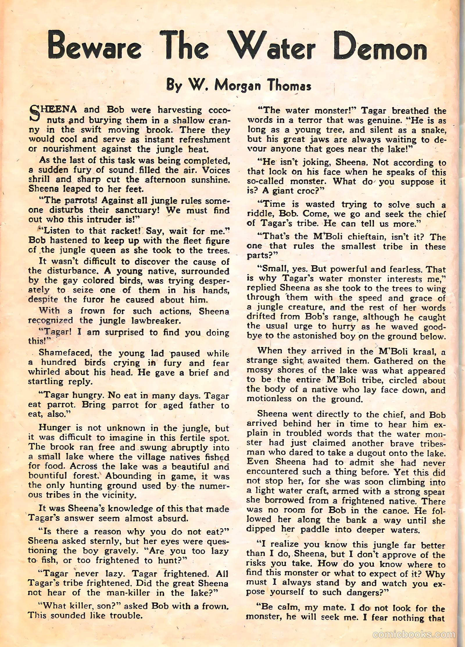 Sheena, Queen of the Jungle #5 — page 38 of 52