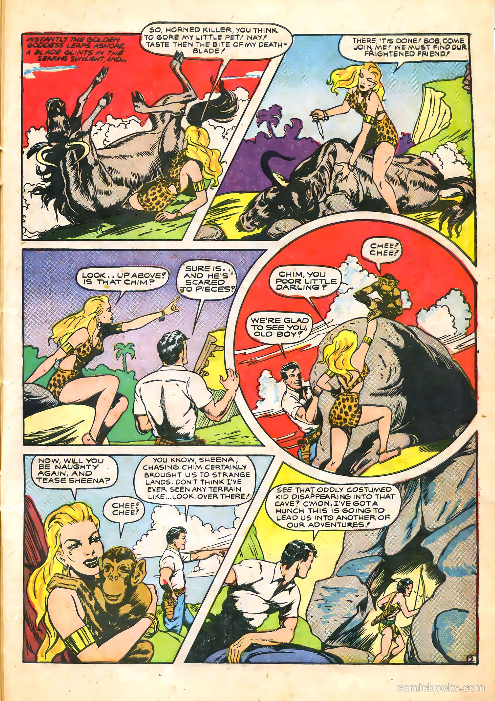 Sheena, Queen of the Jungle #5 — page 41 of 52