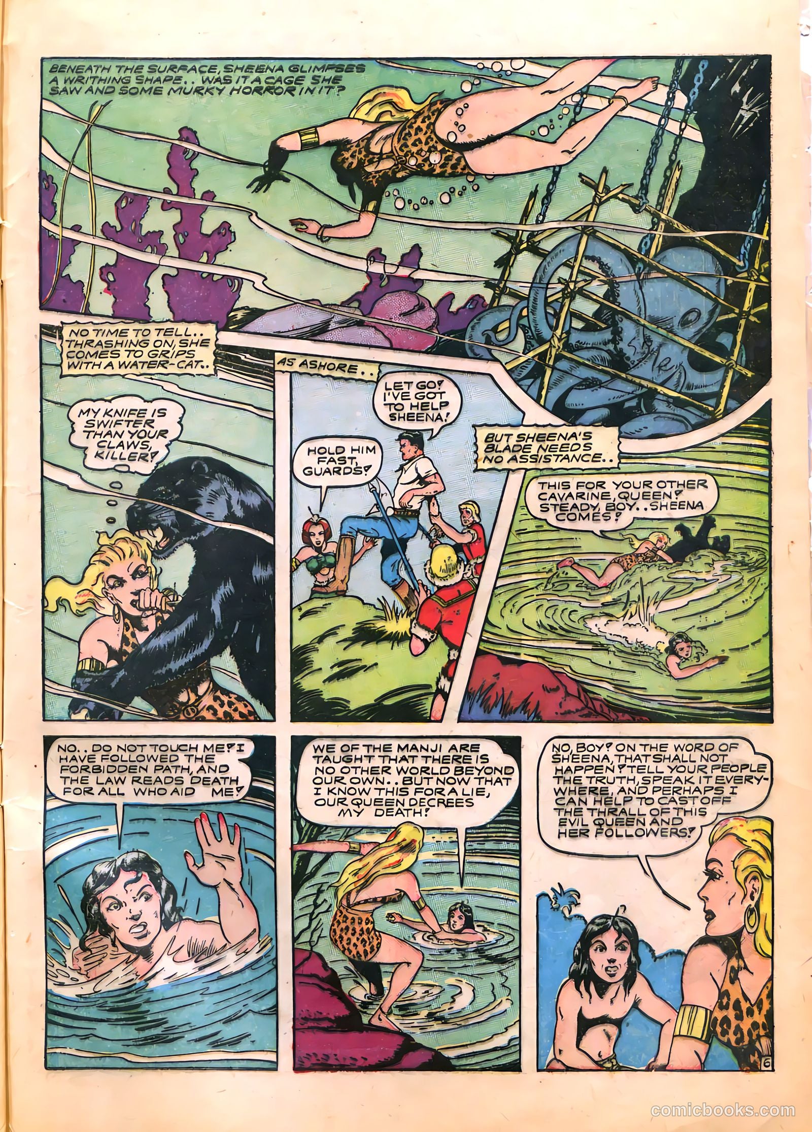 Sheena, Queen of the Jungle #5 — page 45 of 52