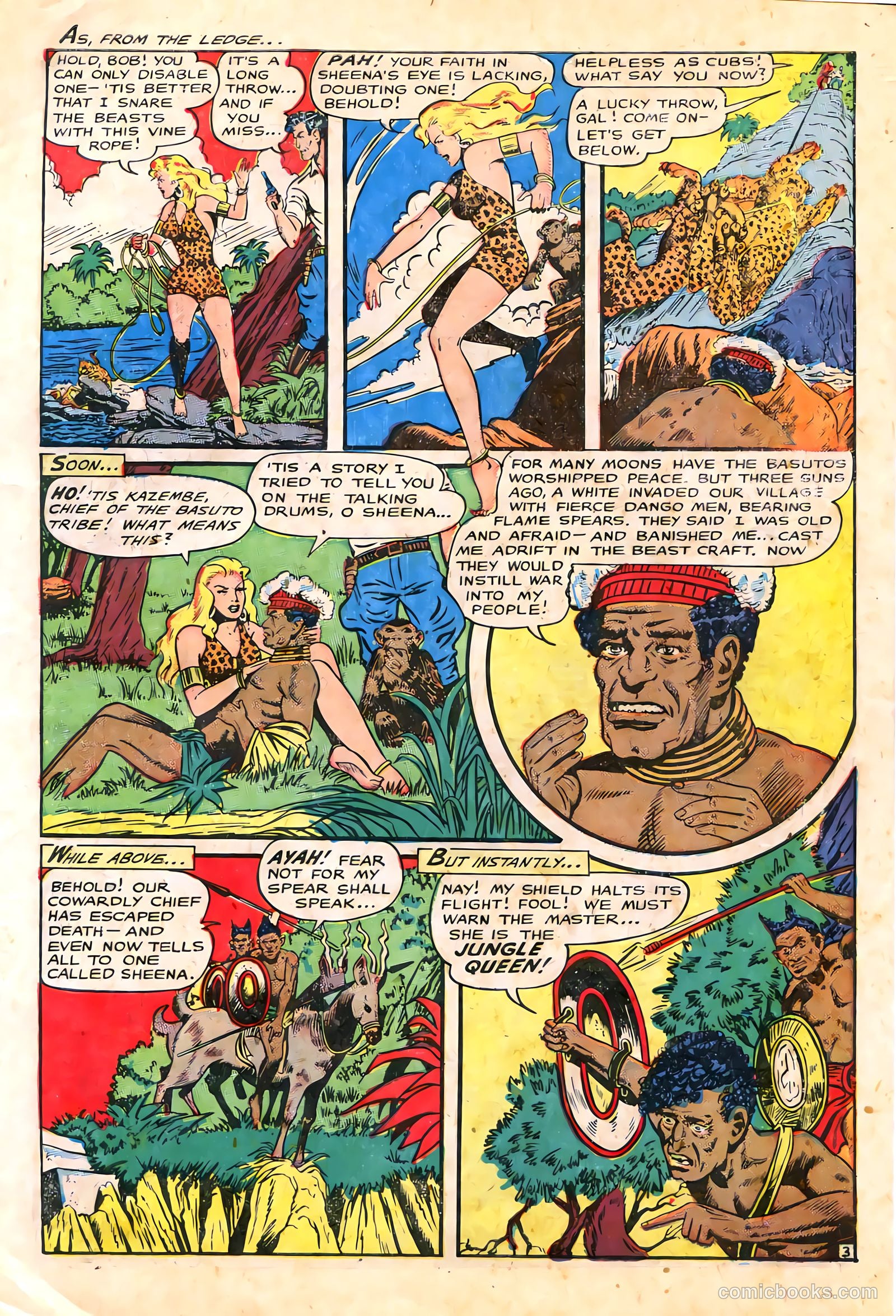 Sheena, Queen of the Jungle #6 — page 5 of 52