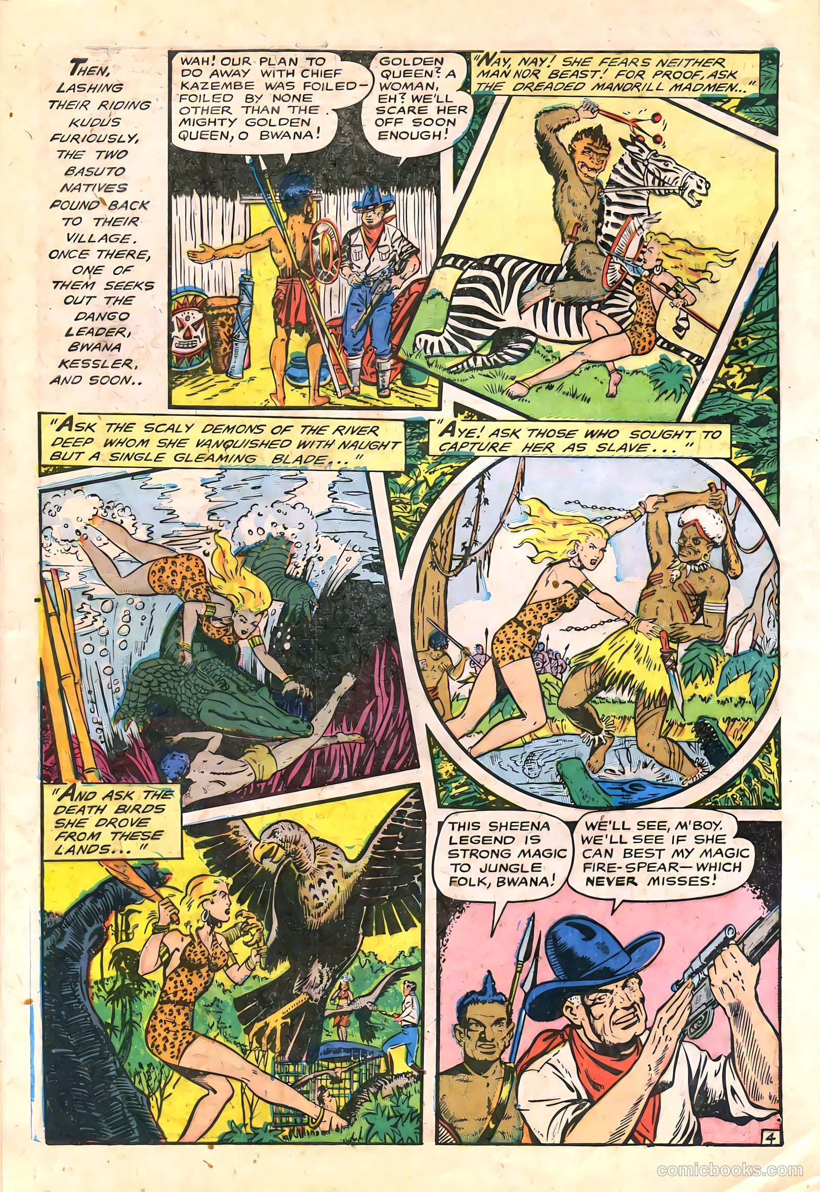 Sheena, Queen of the Jungle #6 — page 6 of 52