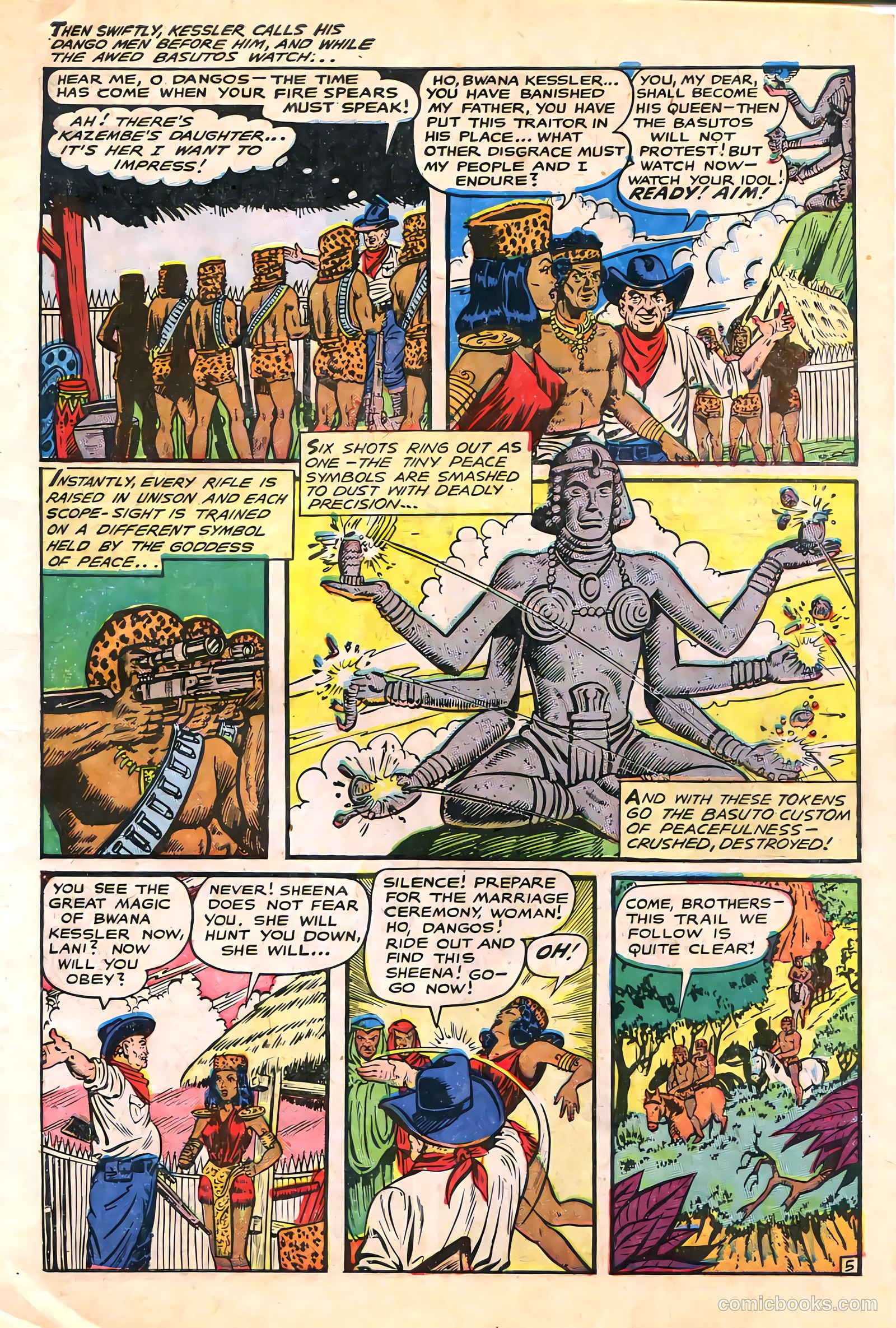 Sheena, Queen of the Jungle #6 — page 7 of 52