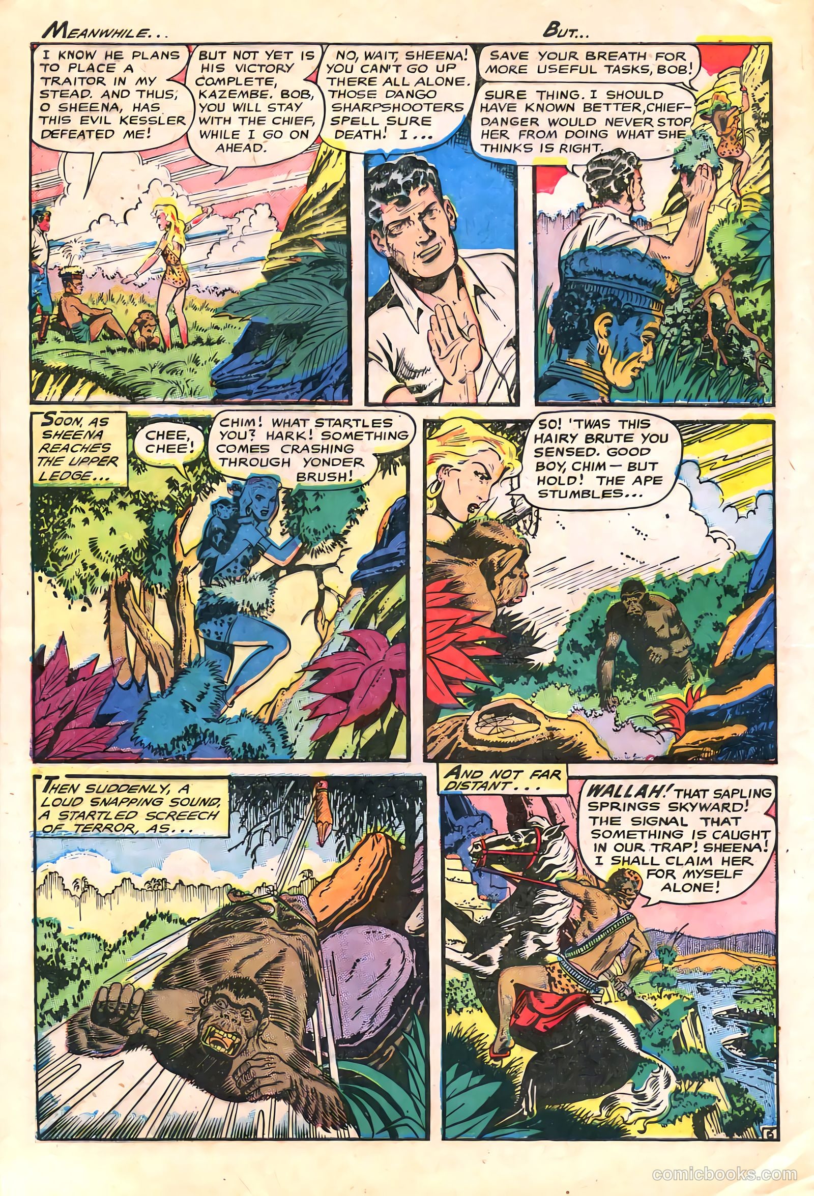 Sheena, Queen of the Jungle #6 — page 8 of 52
