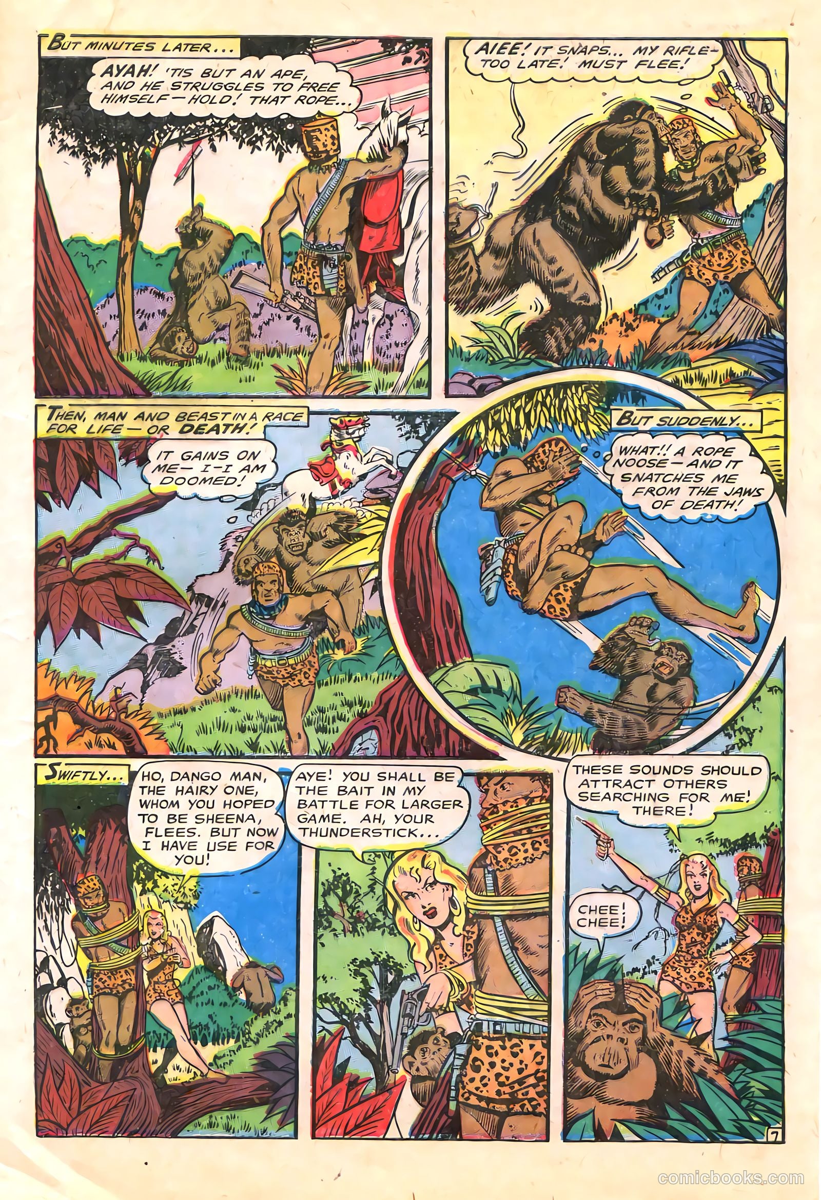 Sheena, Queen of the Jungle #6 — page 9 of 52
