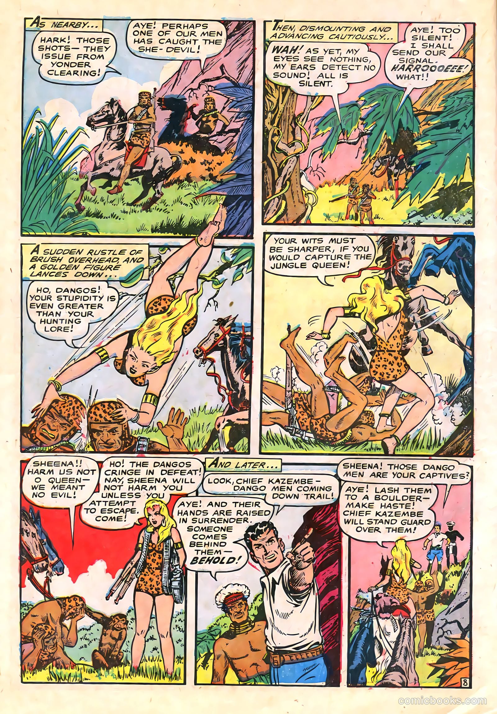 Sheena, Queen of the Jungle #6 — page 10 of 52