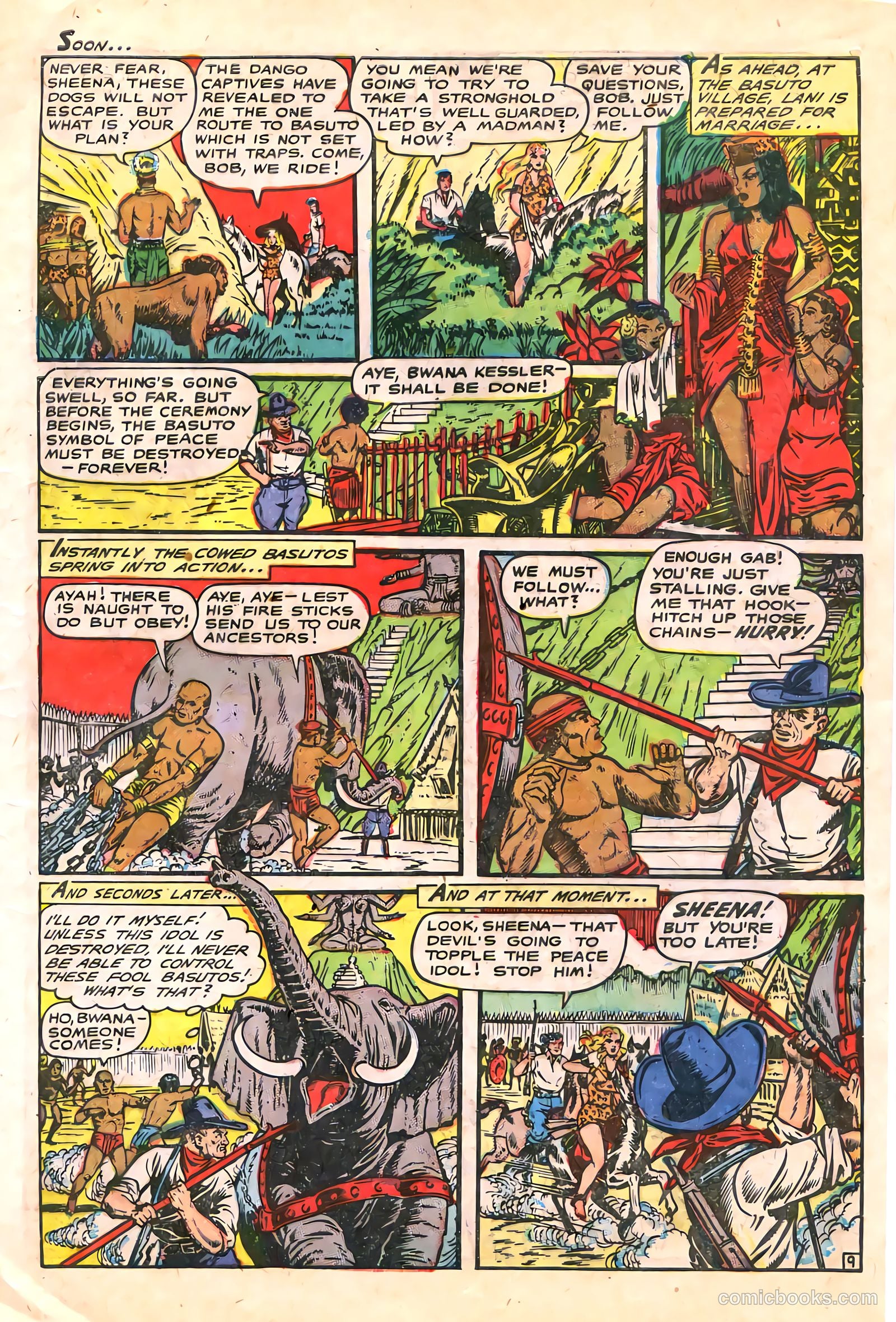 Sheena, Queen of the Jungle #6 — page 11 of 52