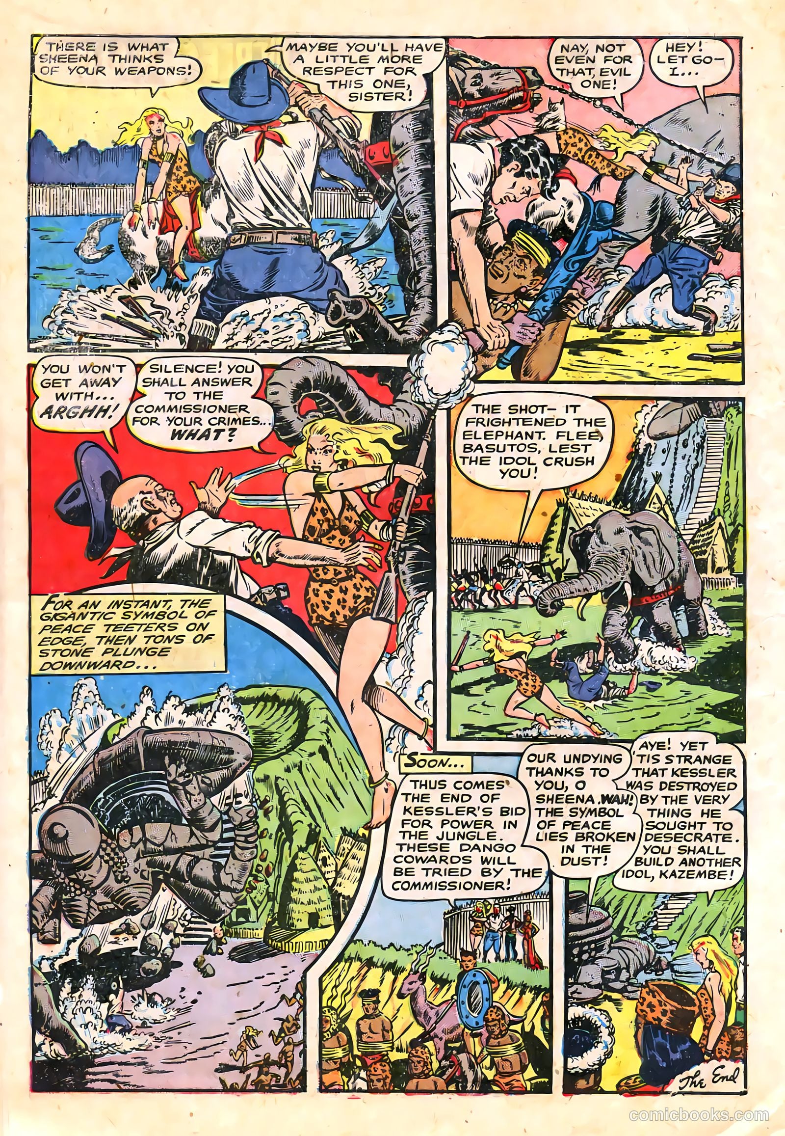Sheena, Queen of the Jungle #6 — page 12 of 52