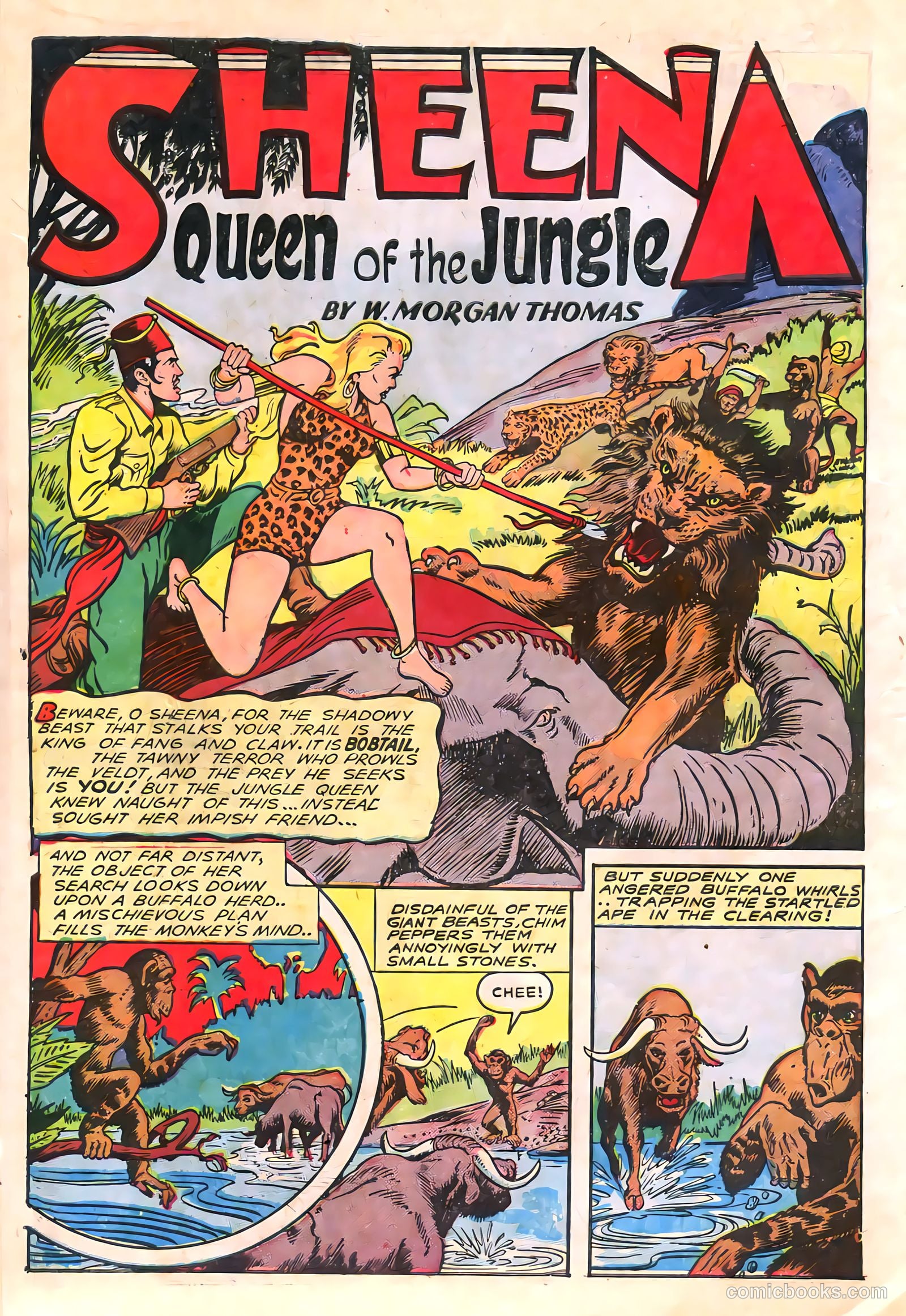 Sheena, Queen of the Jungle #6 — page 14 of 52